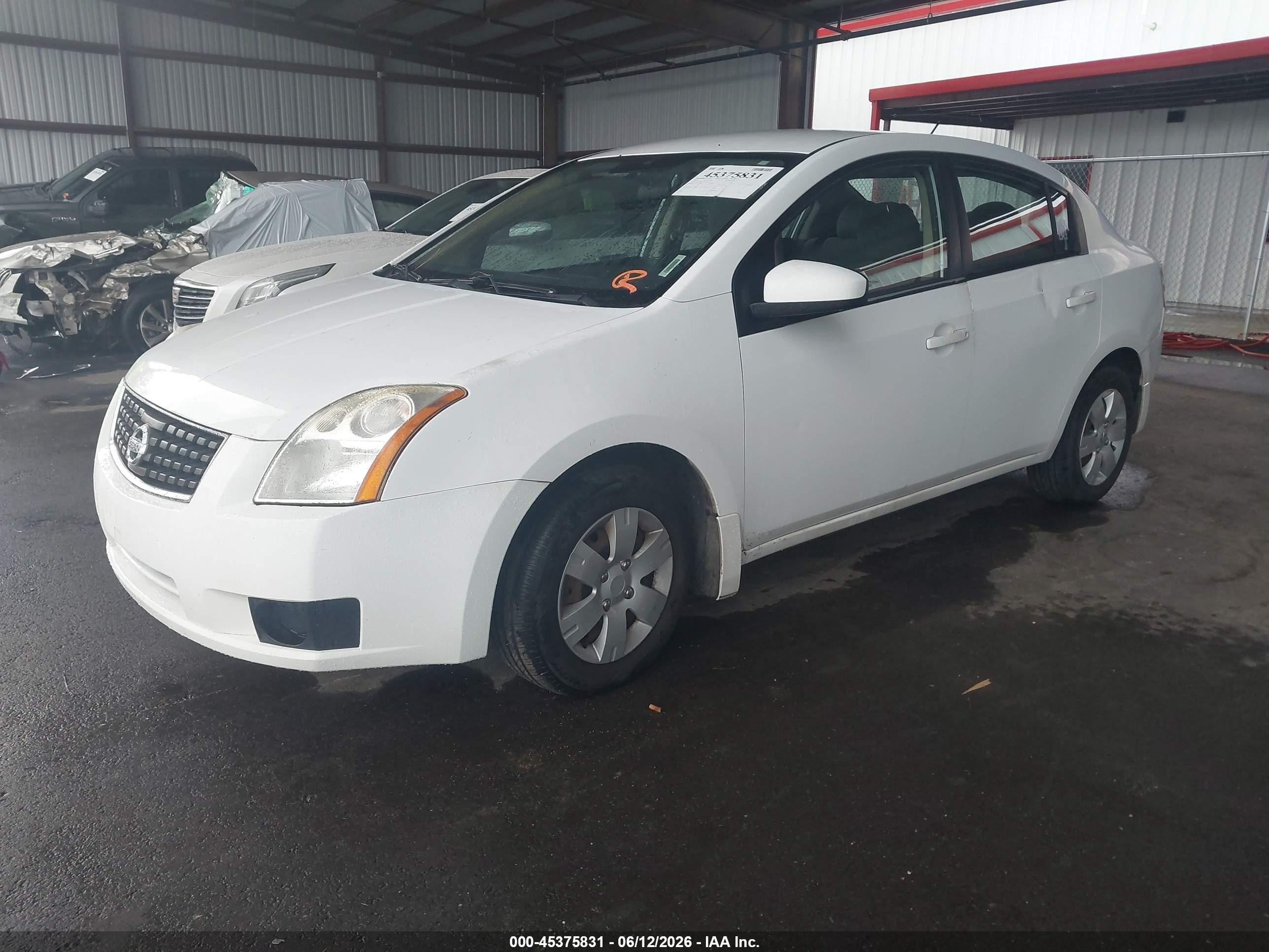 2007 Nissan Sentra 2.0 Серый vin: 3N1AB61E57L669263