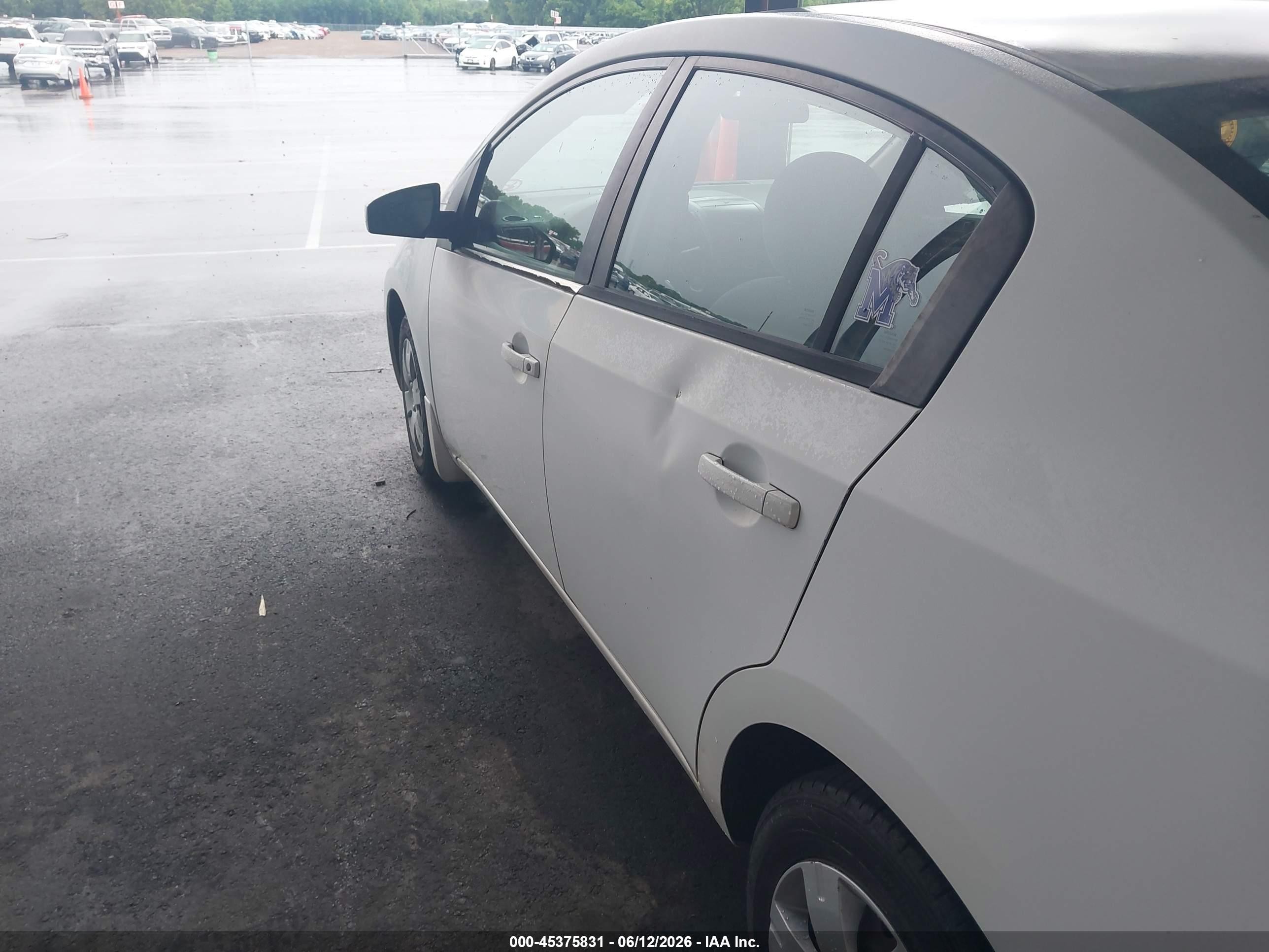2007 Nissan Sentra 2.0 Серый vin: 3N1AB61E57L669263