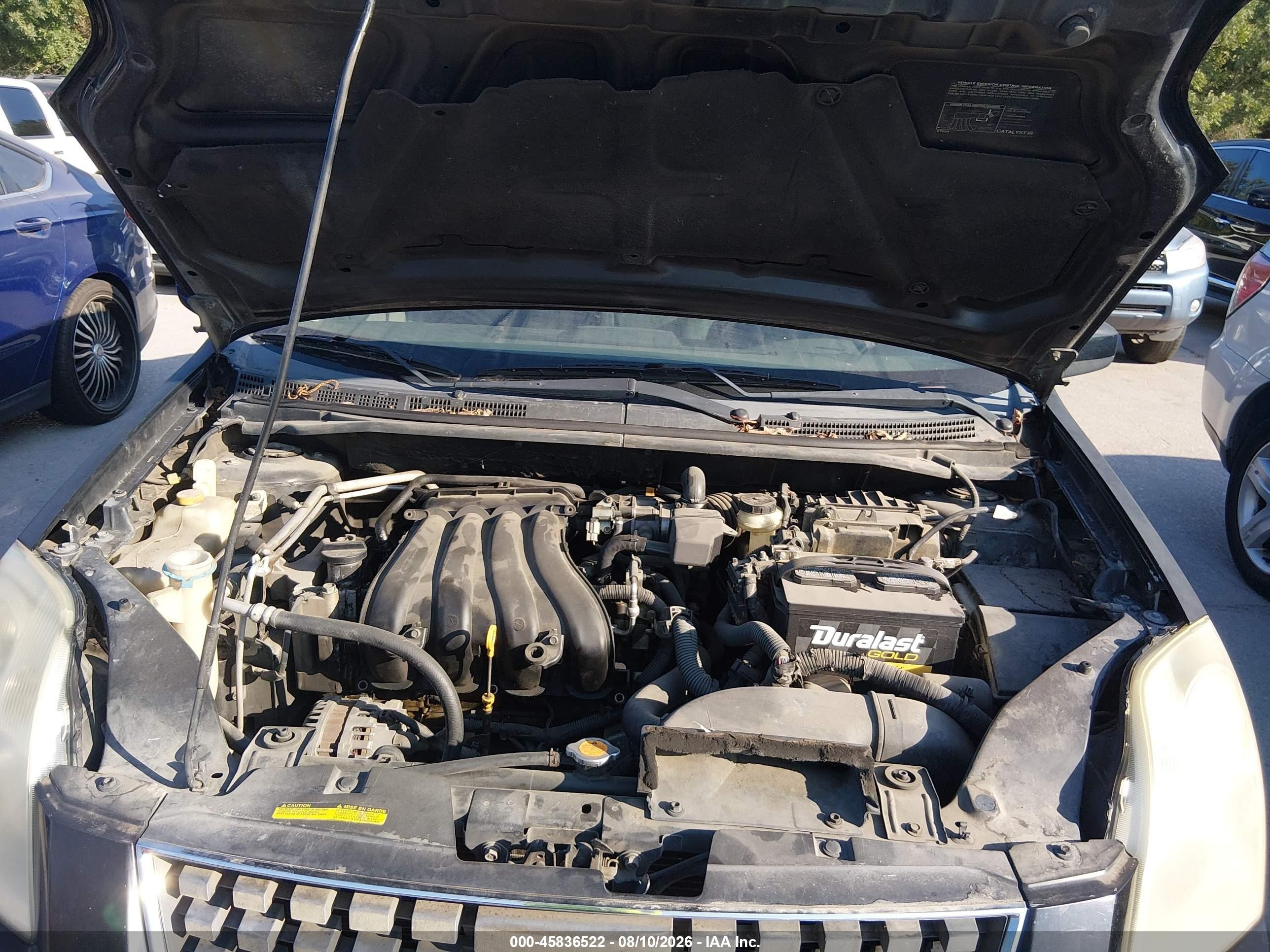 2007 Nissan Sentra 2.0 Black vin: 3N1AB61E57L694650