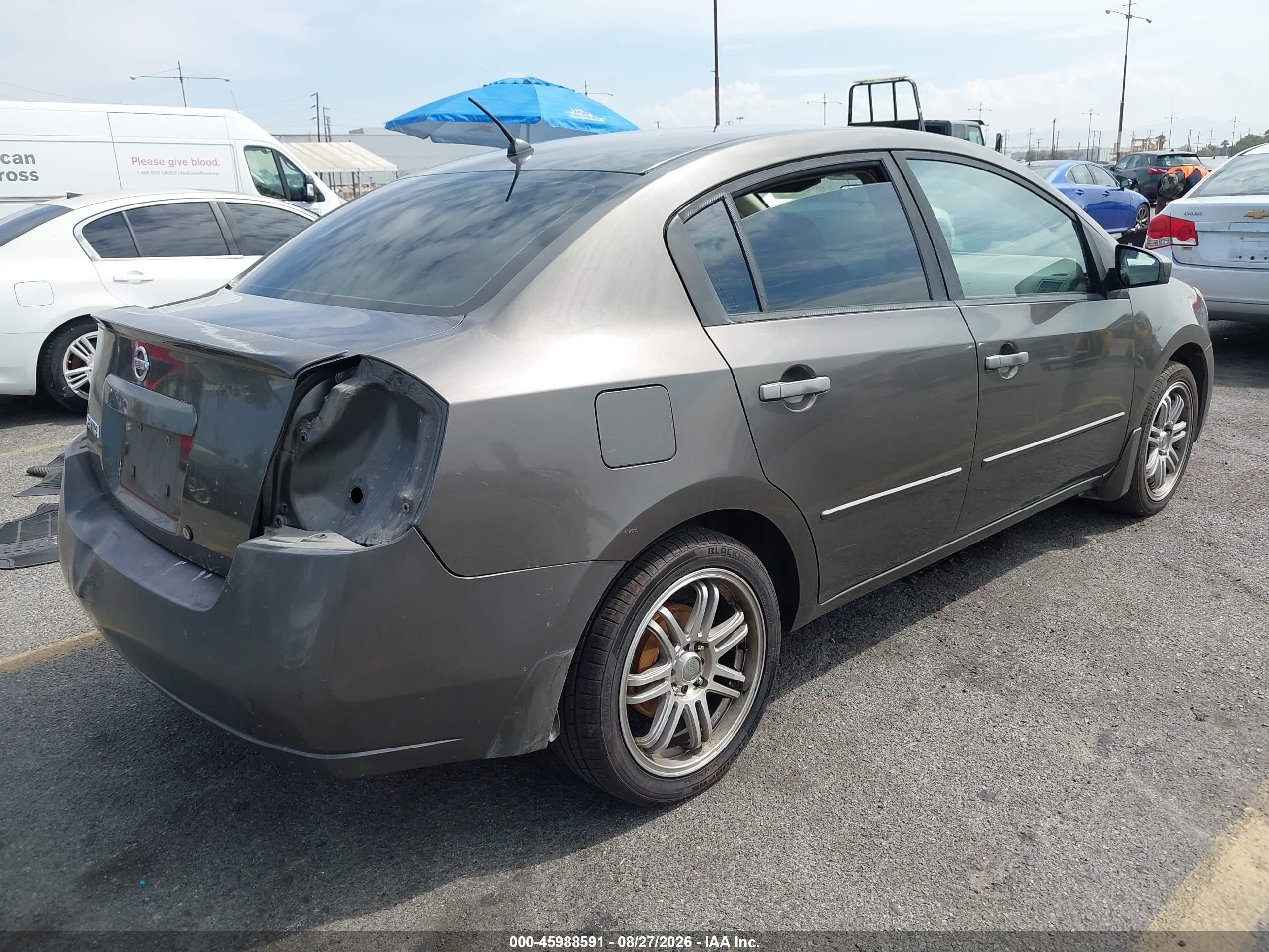 2008 Nissan Sentra 2.0 S Brown vin: 3N1AB61E58L638869