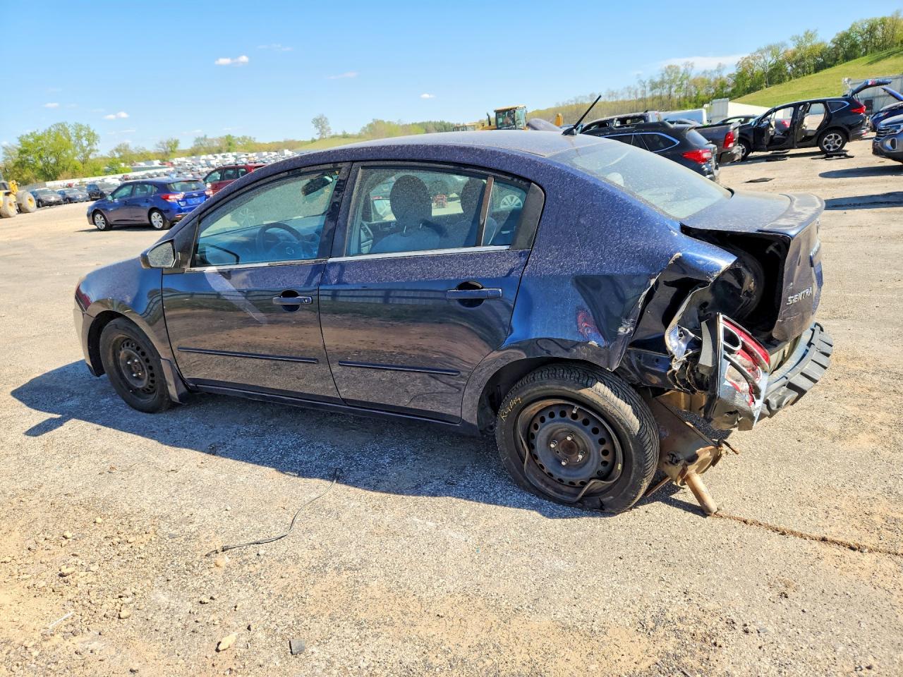 2008 Nissan Sentra 2.0 Blue vin: 3N1AB61E58L641545