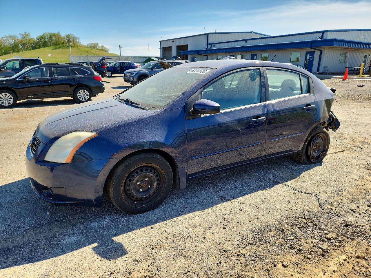 2008 Nissan Sentra 2.0 Blue vin: 3N1AB61E58L641545