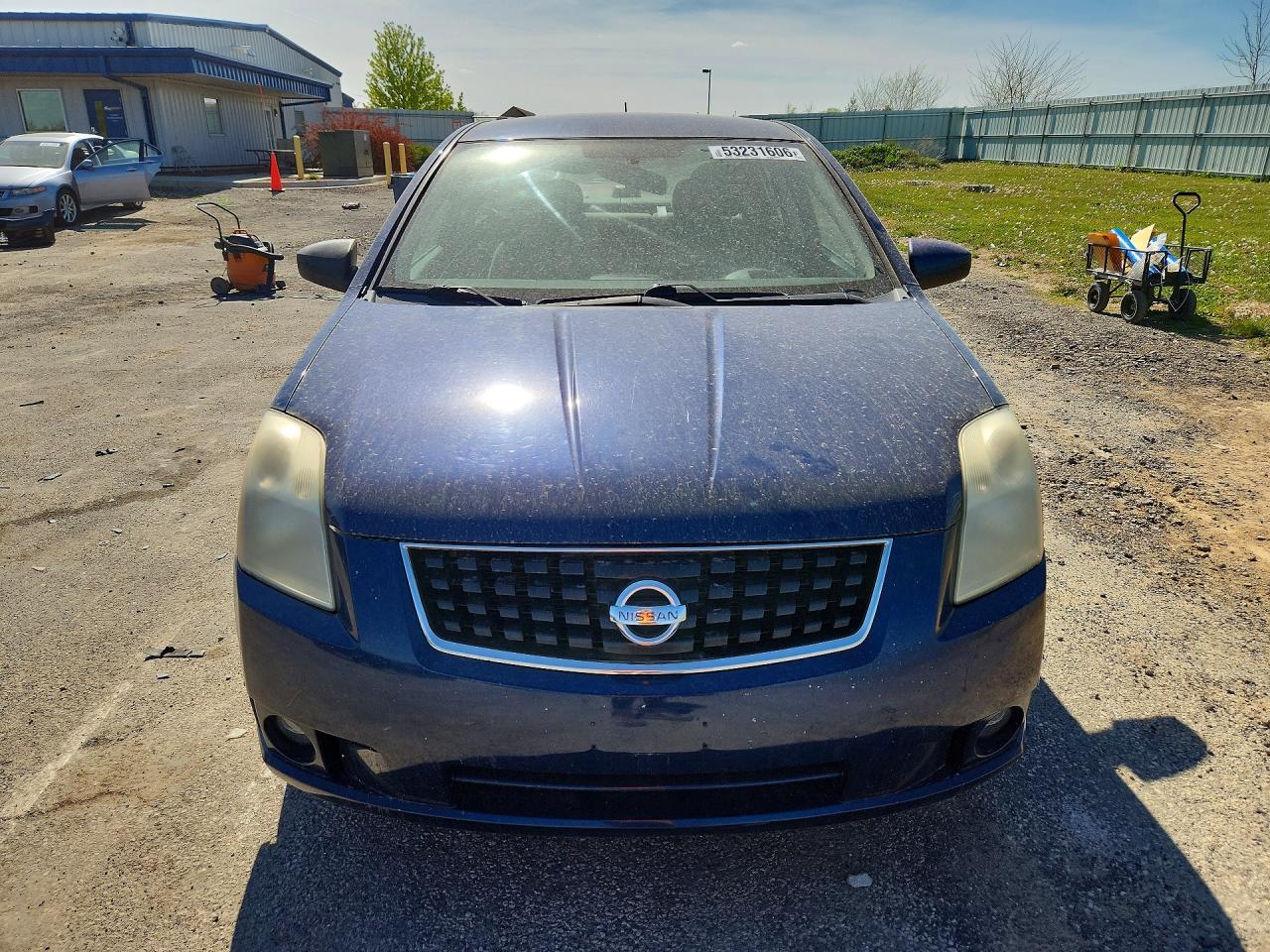 2008 Nissan Sentra 2.0 Blue vin: 3N1AB61E58L641545