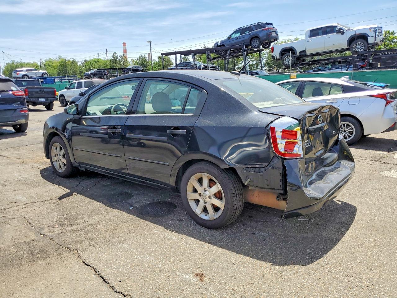 2008 Nissan Sentra 2.0 Black vin: 3N1AB61E58L656112