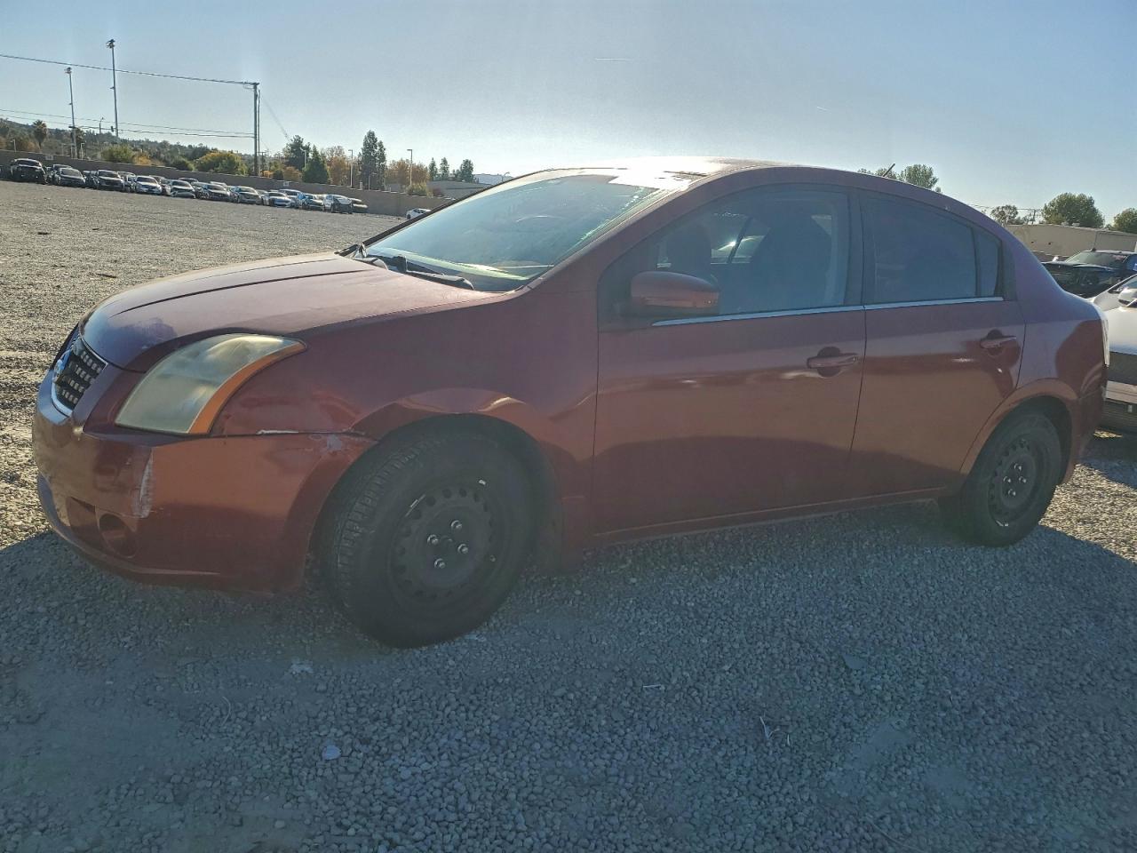 2008 Nissan Sentra 2.0 Red vin: 3N1AB61E58L677638