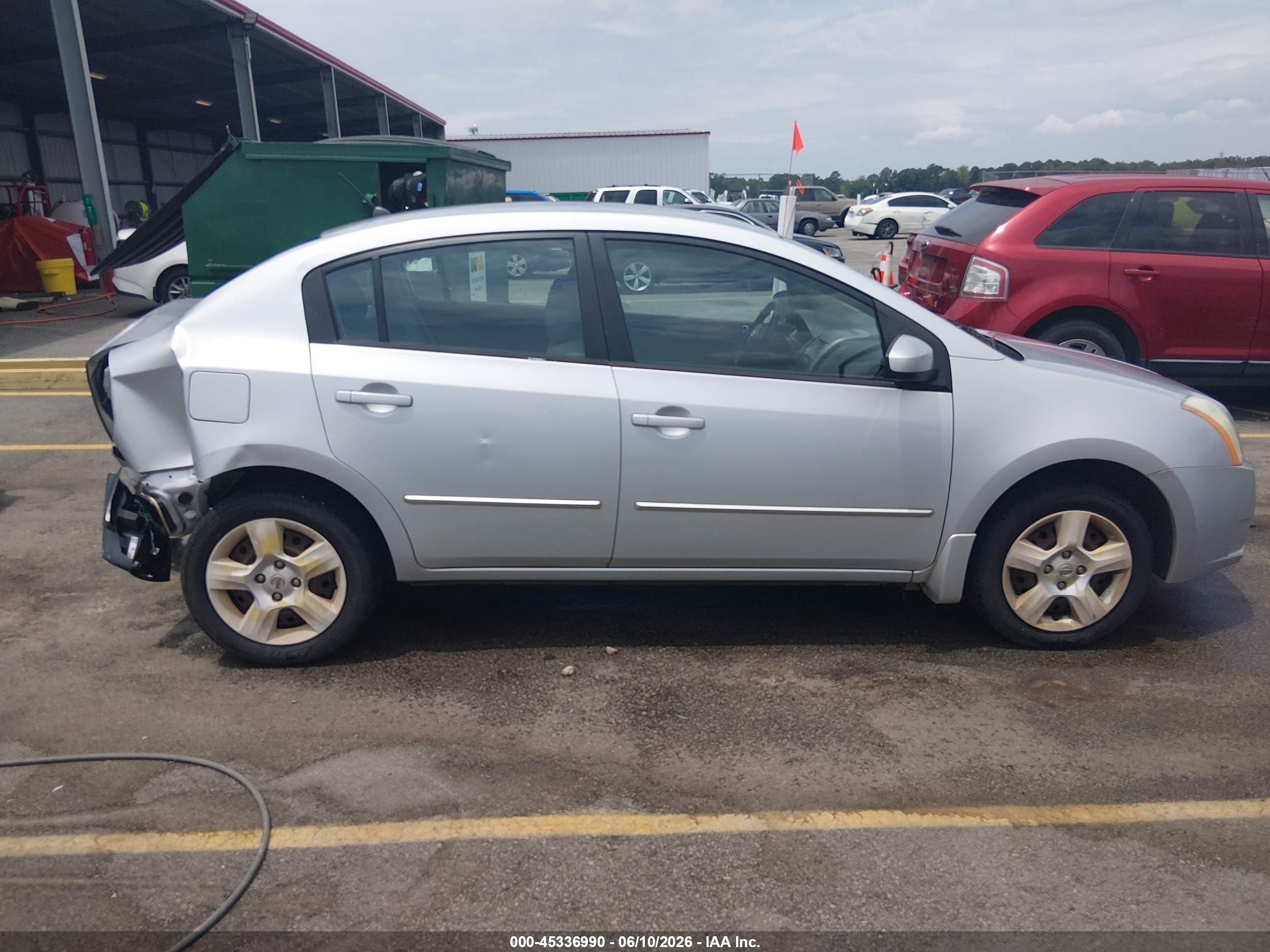 2008 Nissan Sentra 2.0s Silver vin: 3N1AB61E58L693189