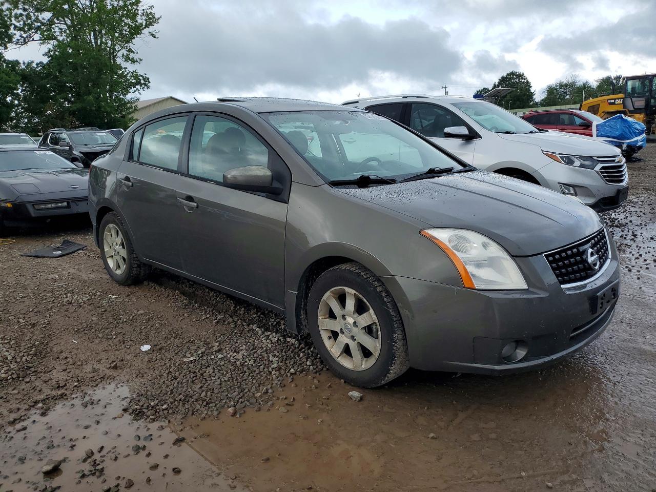 2008 Nissan Sentra 2.0 Gray vin: 3N1AB61E58L696285