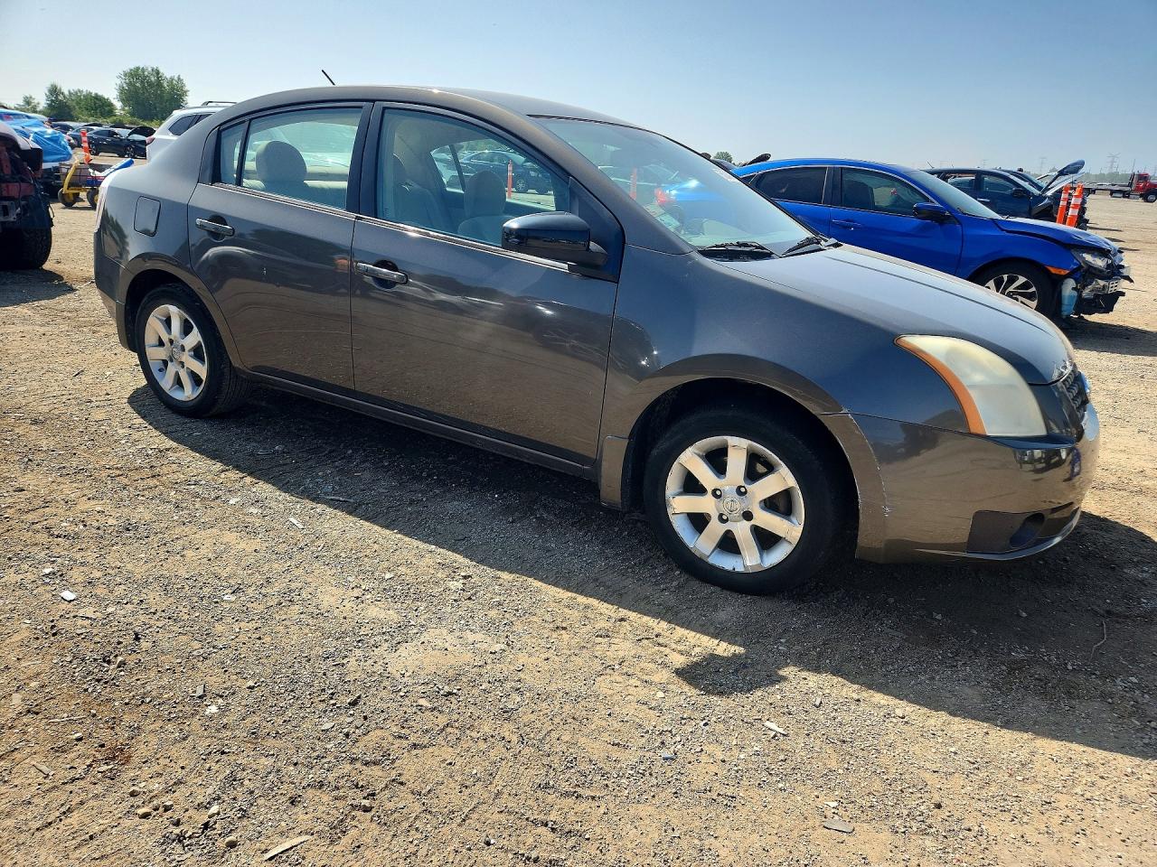 2008 Nissan Sentra 2.0 Серый vin: 3N1AB61E58L701405