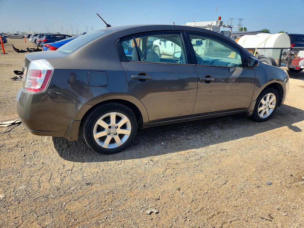 2008 Nissan Sentra 2.0 Серый vin: 3N1AB61E58L701405