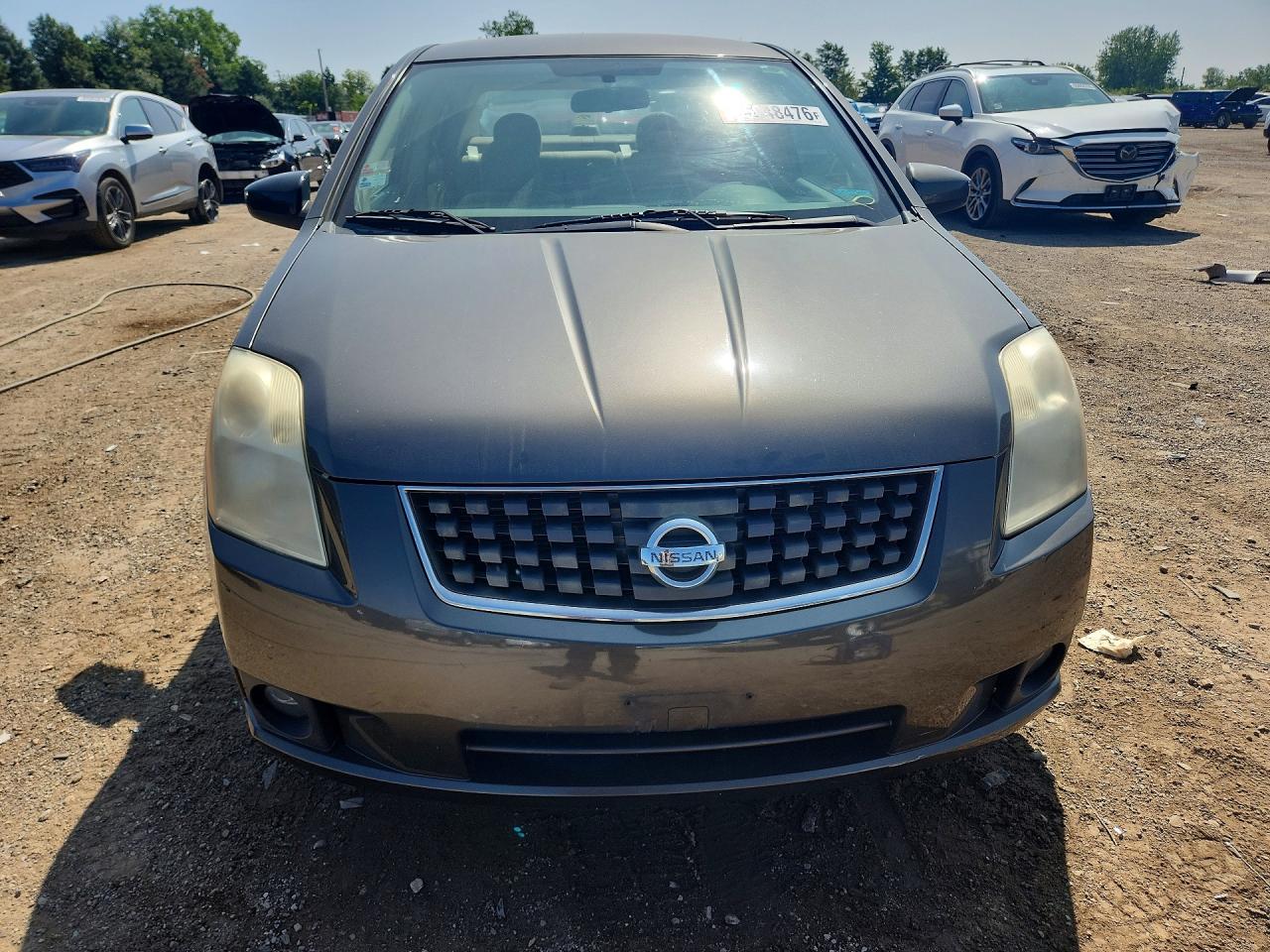 2008 Nissan Sentra 2.0 Серый vin: 3N1AB61E58L701405