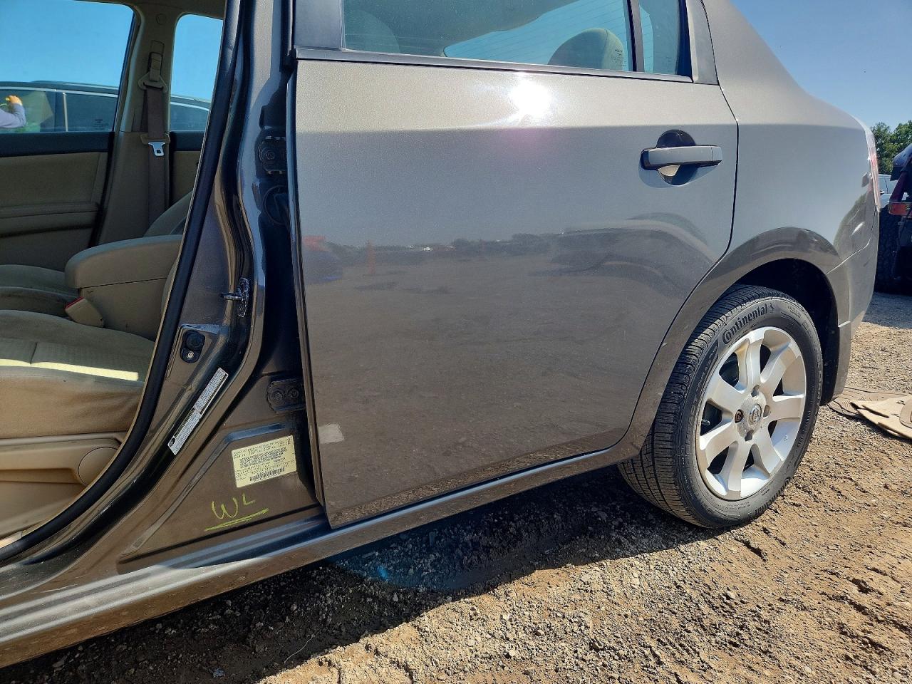 2008 Nissan Sentra 2.0 Серый vin: 3N1AB61E58L701405
