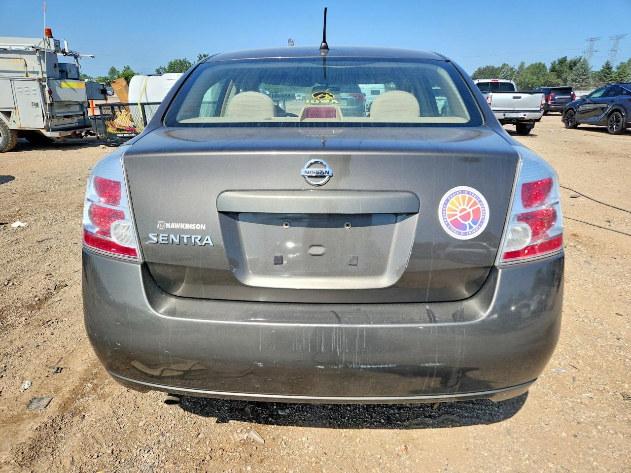 2008 Nissan Sentra 2.0 Серый vin: 3N1AB61E58L701405