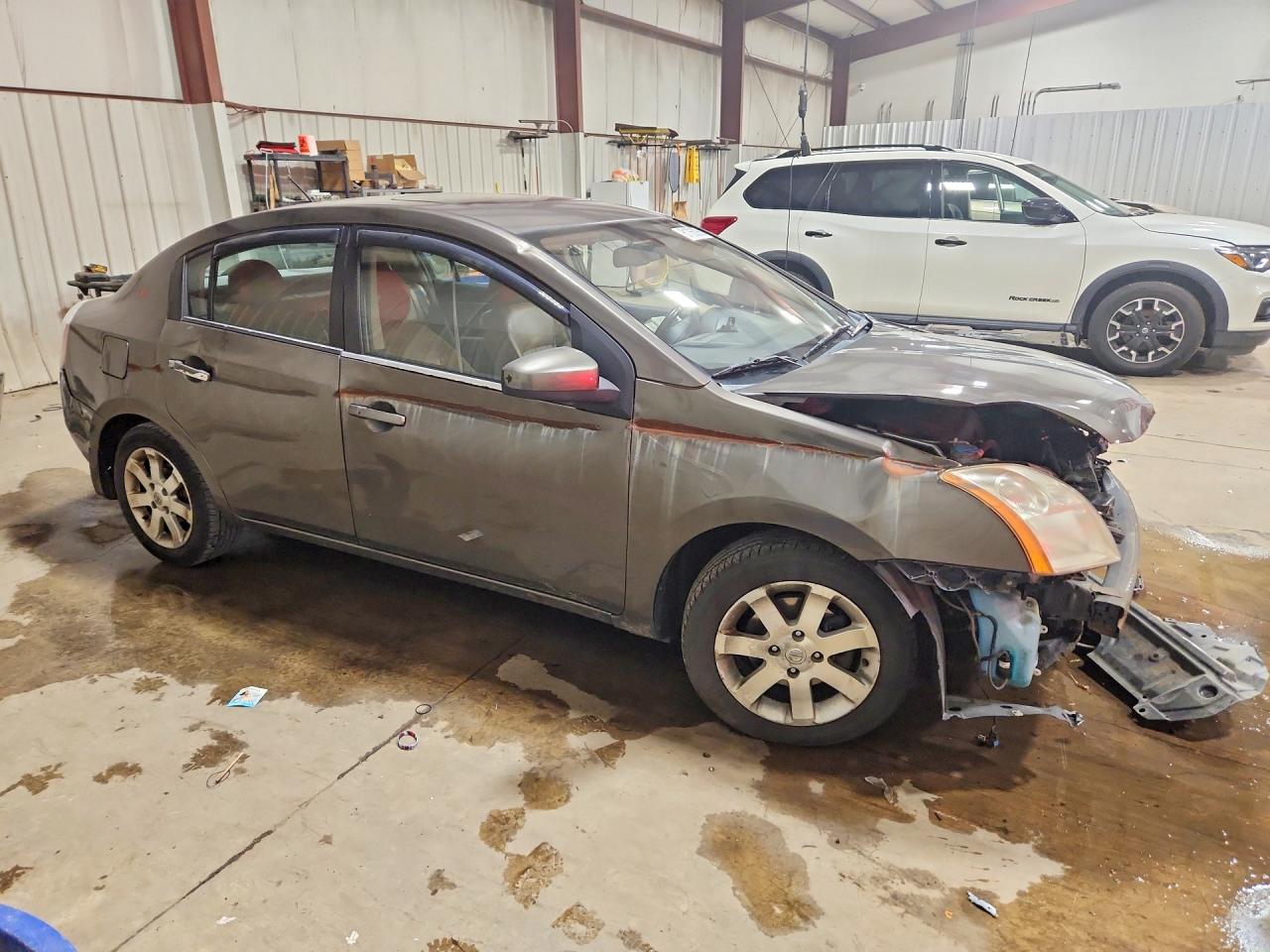2008 Nissan Sentra 2.0 Brown vin: 3N1AB61E58L728619