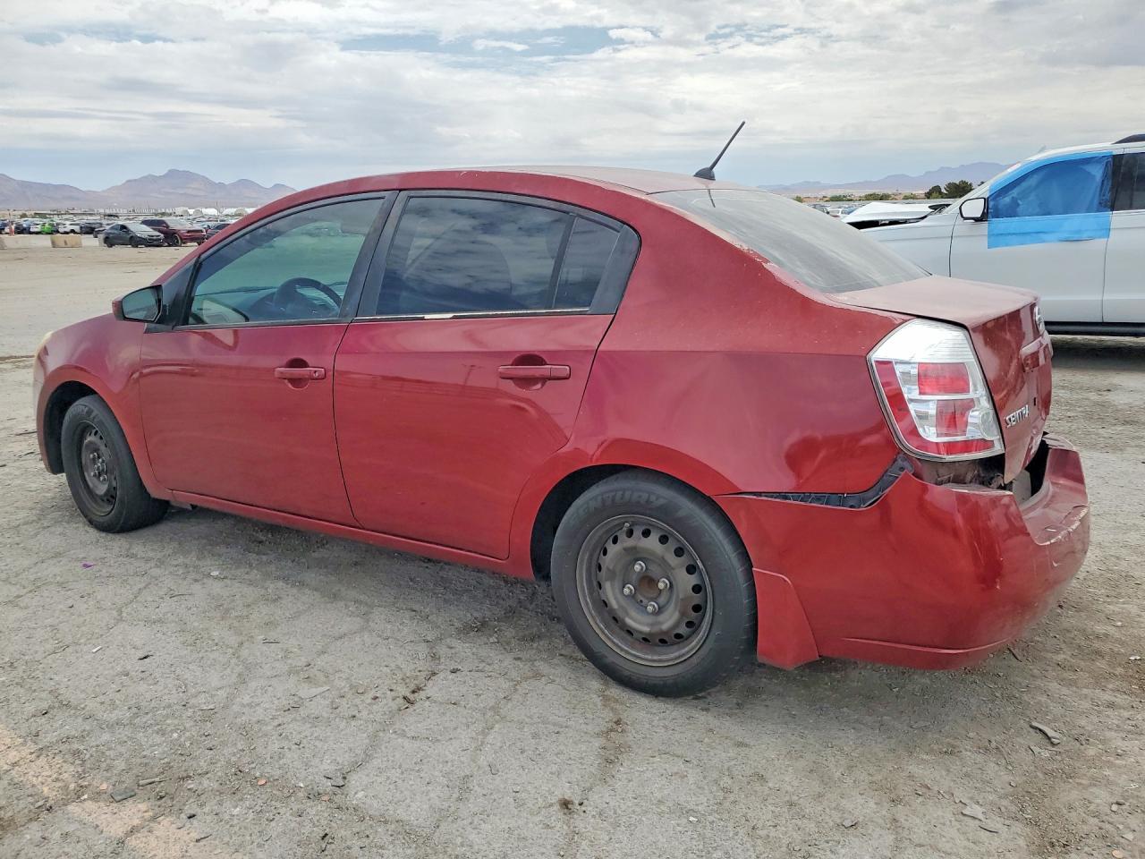 2008 Nissan Sentra 2.0 Burgundy vin: 3N1AB61E58L738423