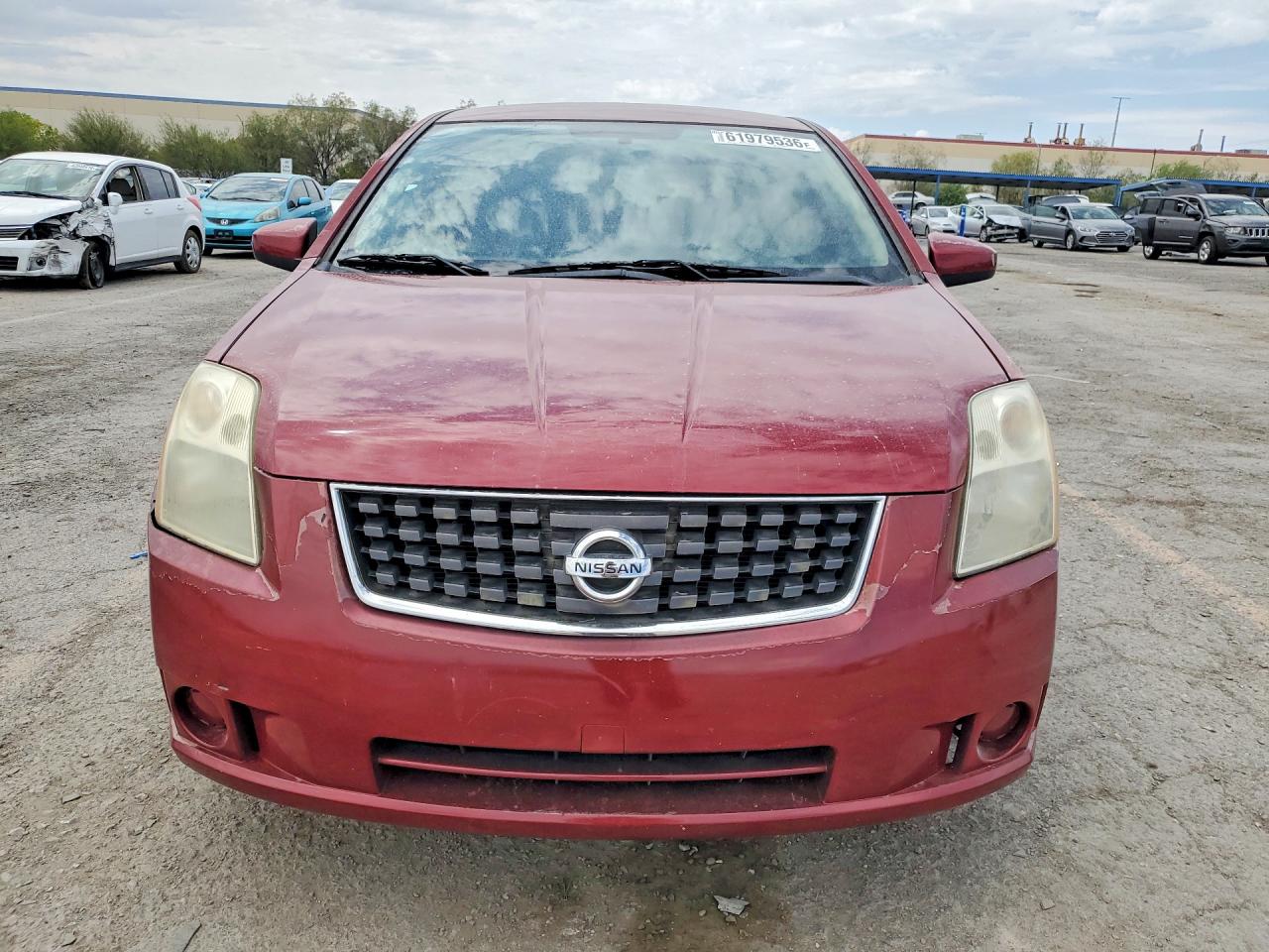 2008 Nissan Sentra 2.0 Burgundy vin: 3N1AB61E58L738423