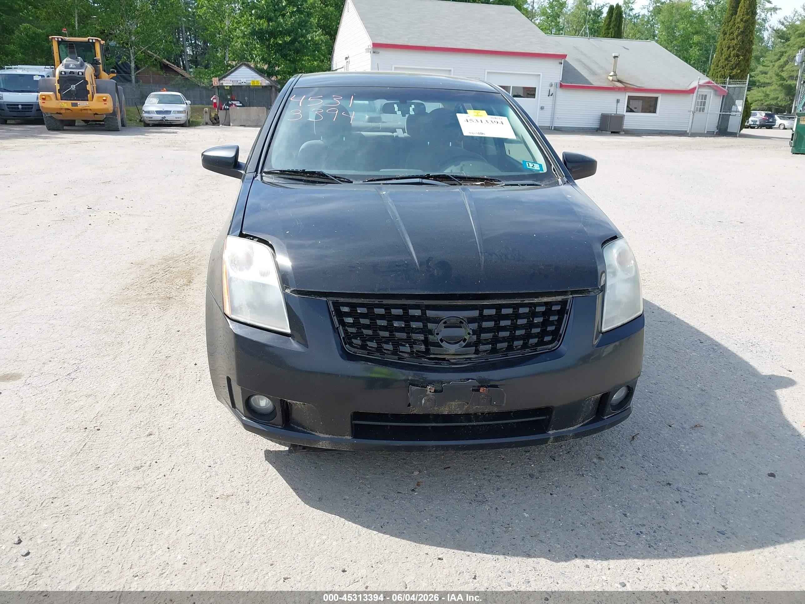 2008 Nissan Sentra 2.0s Black vin: 3N1AB61E58L751107