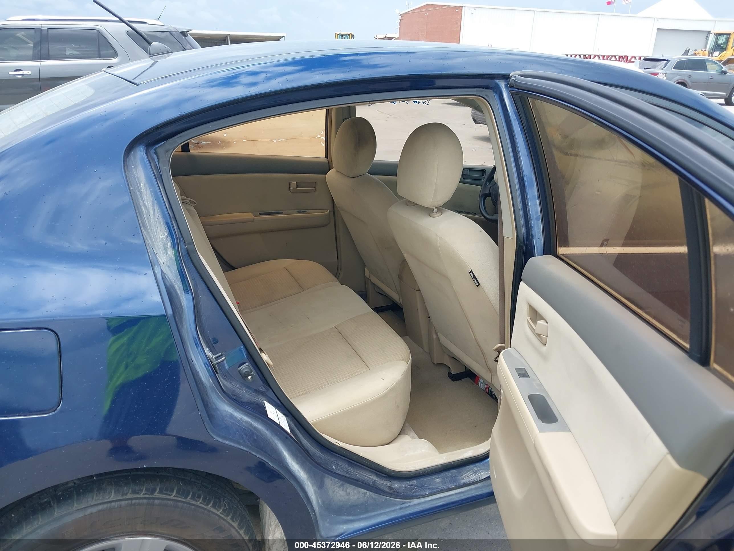 2008 Nissan Sentra 2.0 Синий vin: 3N1AB61E58L765671