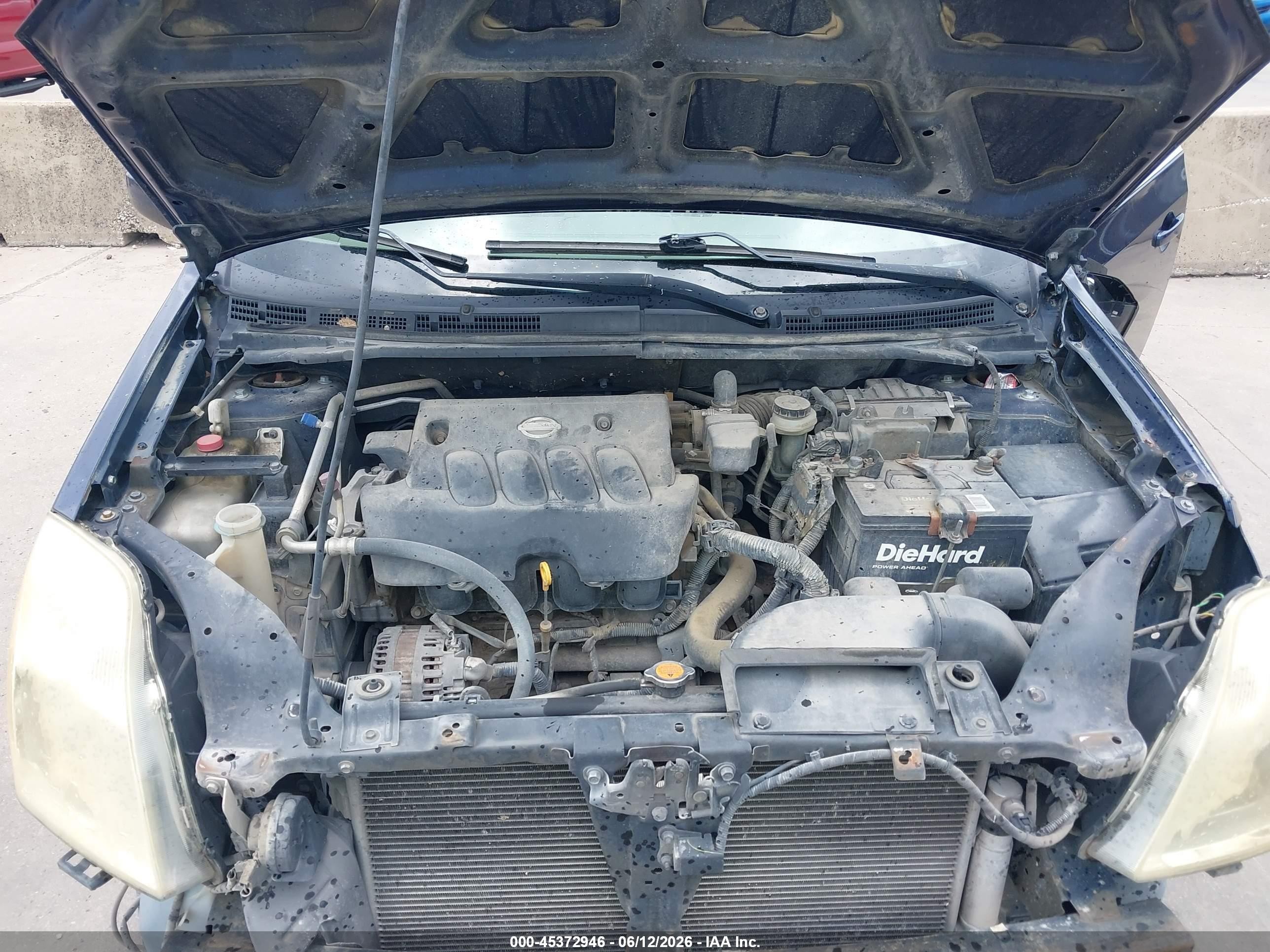 2008 Nissan Sentra 2.0 Синий vin: 3N1AB61E58L765671