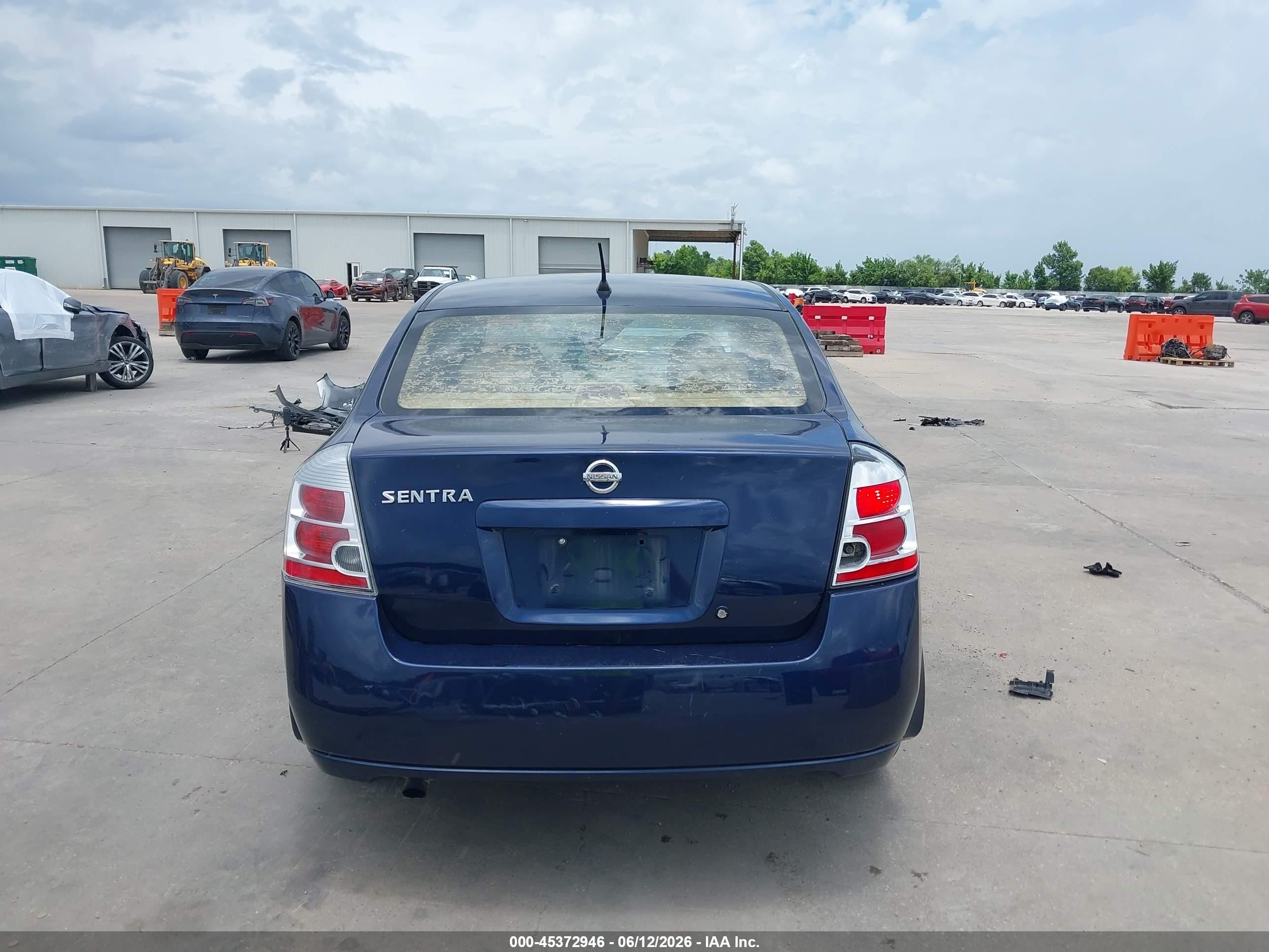 2008 Nissan Sentra 2.0 Синий vin: 3N1AB61E58L765671