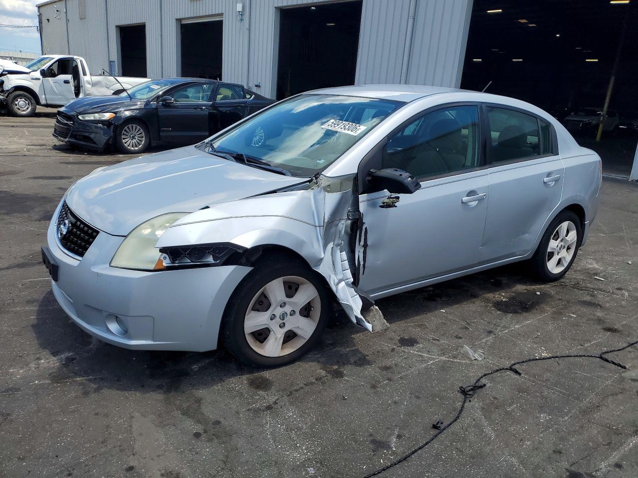2009 Nissan Sentra 2.0/2.0s/2.0sl Silver vin: 3N1AB61E59L612712