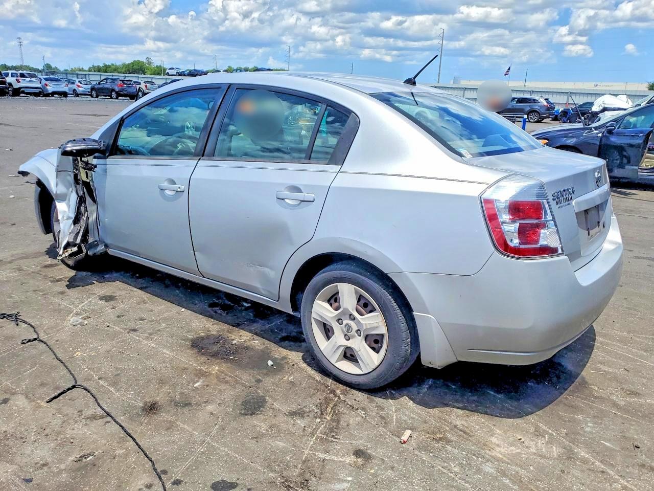 2009 Nissan Sentra 2.0/2.0s/2.0sl Silver vin: 3N1AB61E59L612712