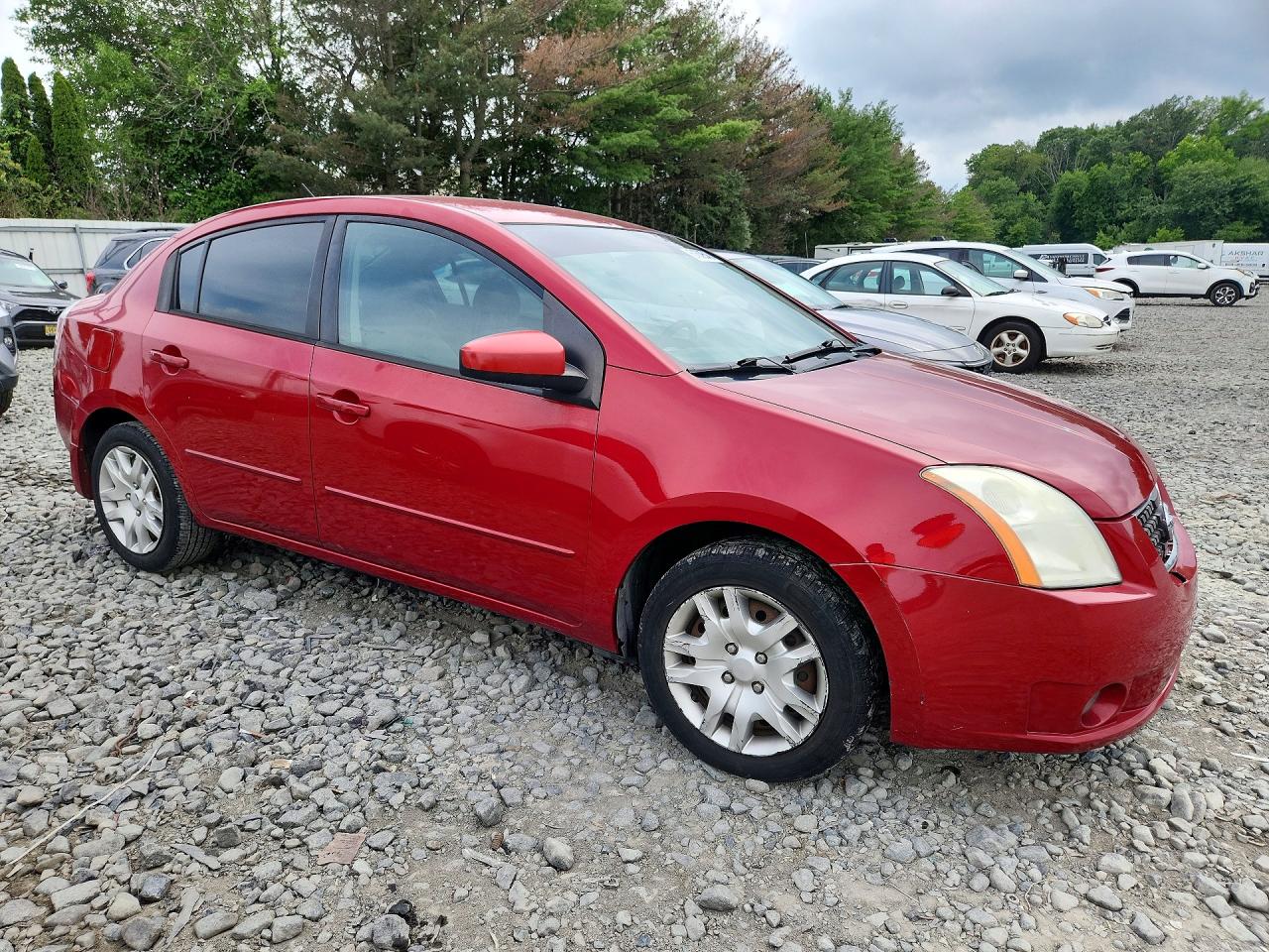 2009 Nissan Sentra 2.0 Red vin: 3N1AB61E59L614556