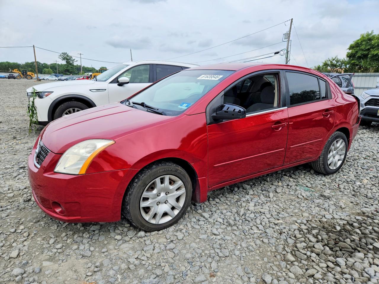 2009 Nissan Sentra 2.0 Red vin: 3N1AB61E59L614556