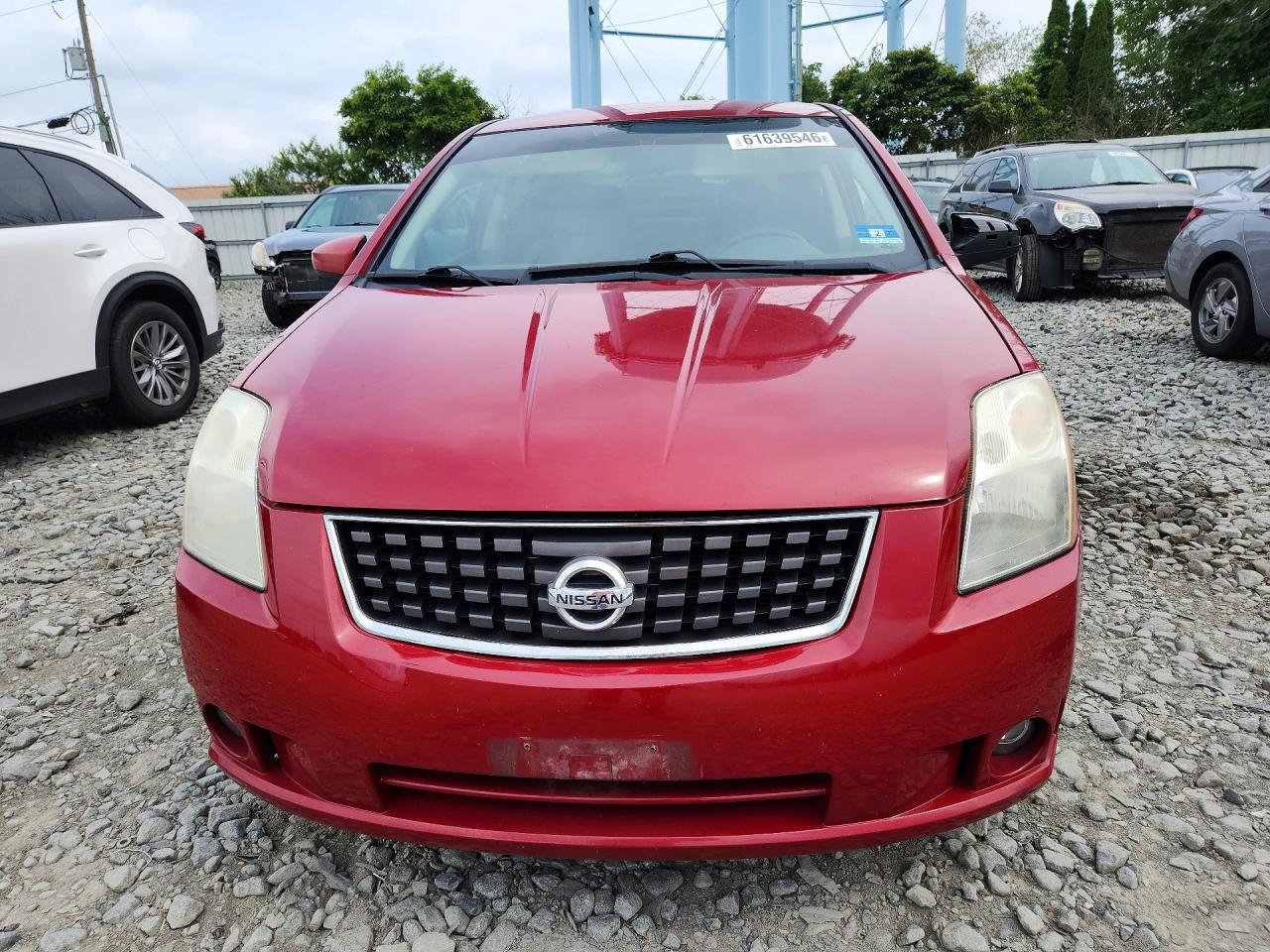 2009 Nissan Sentra 2.0 Red vin: 3N1AB61E59L614556