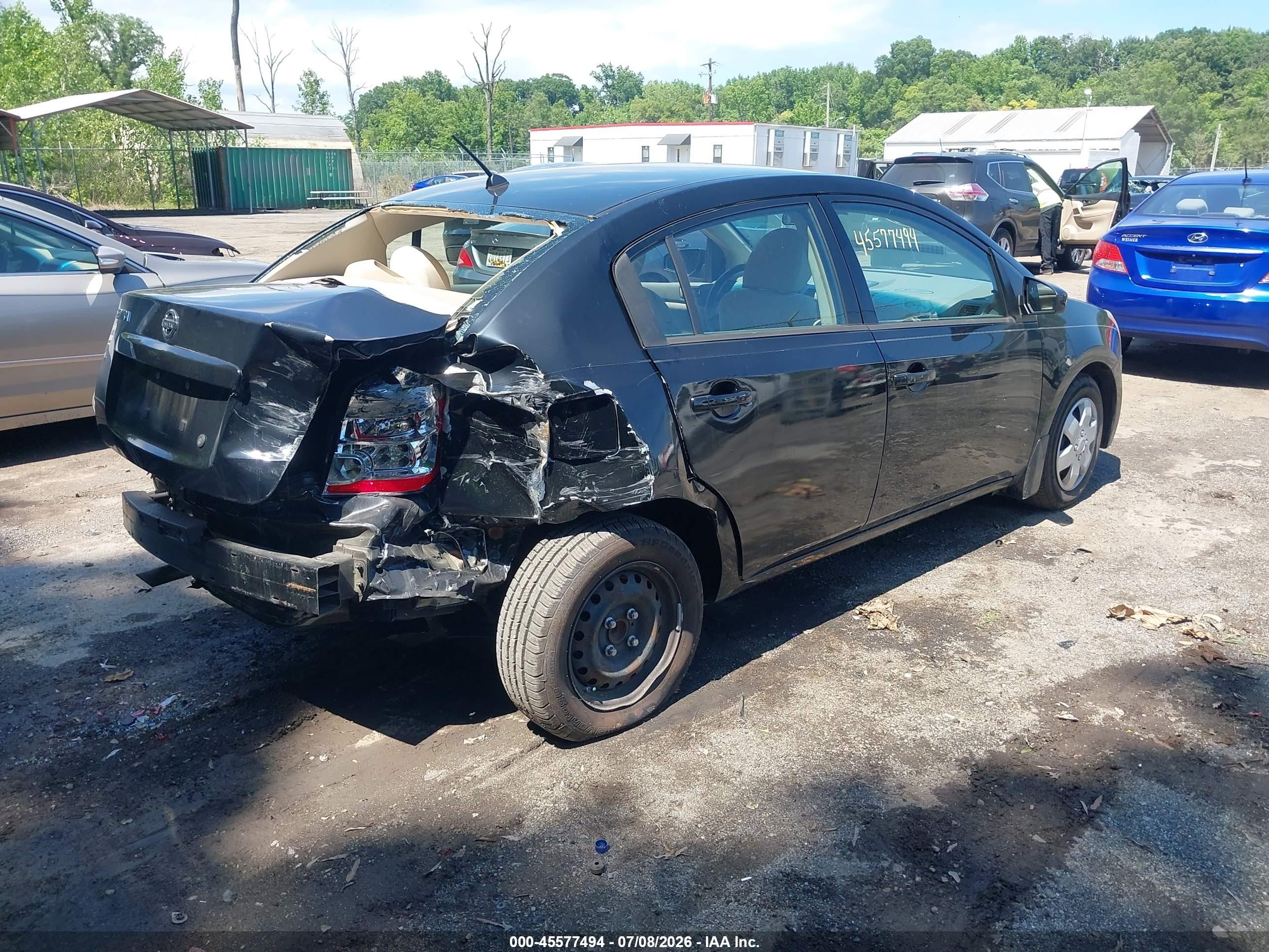 2009 Nissan Sentra 2.0 Black vin: 3N1AB61E59L619952