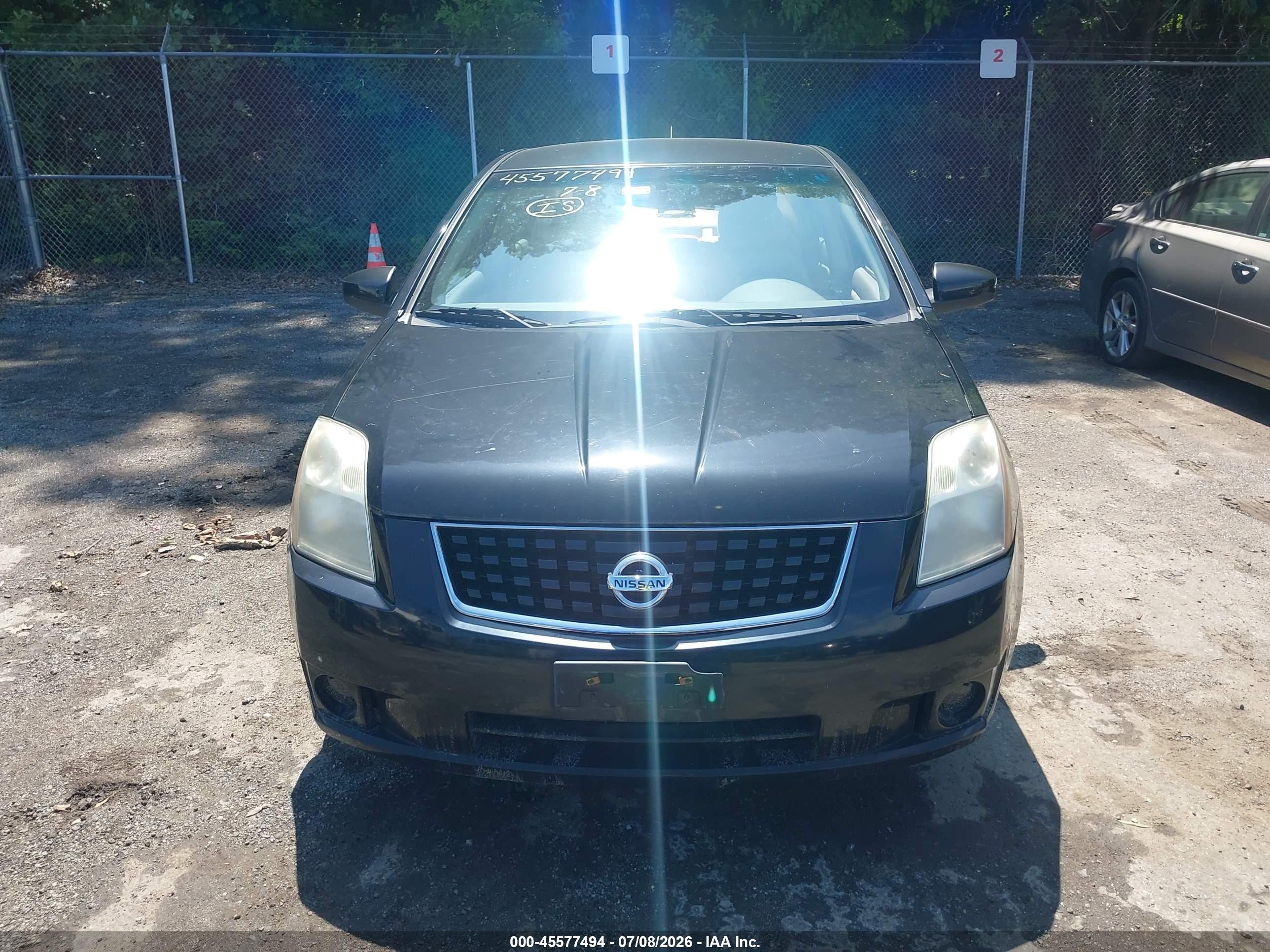 2009 Nissan Sentra 2.0 Black vin: 3N1AB61E59L619952