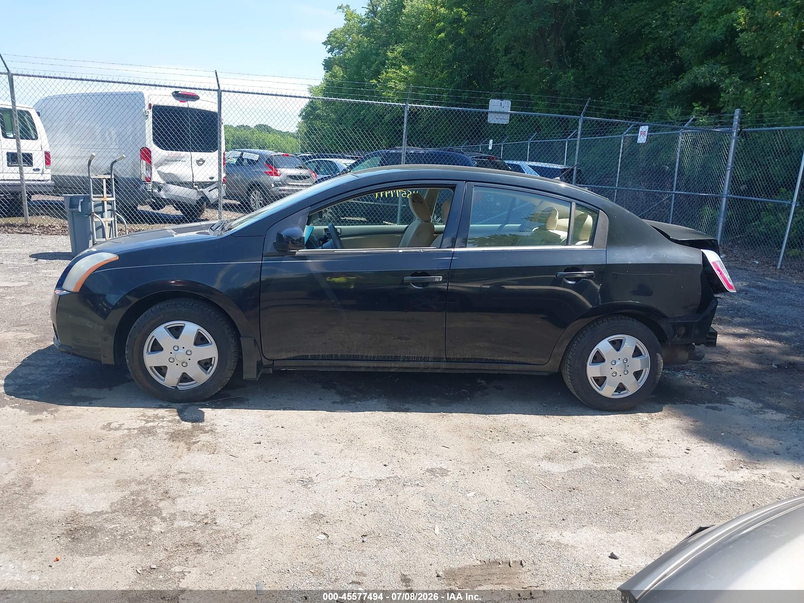 2009 Nissan Sentra 2.0 Black vin: 3N1AB61E59L619952