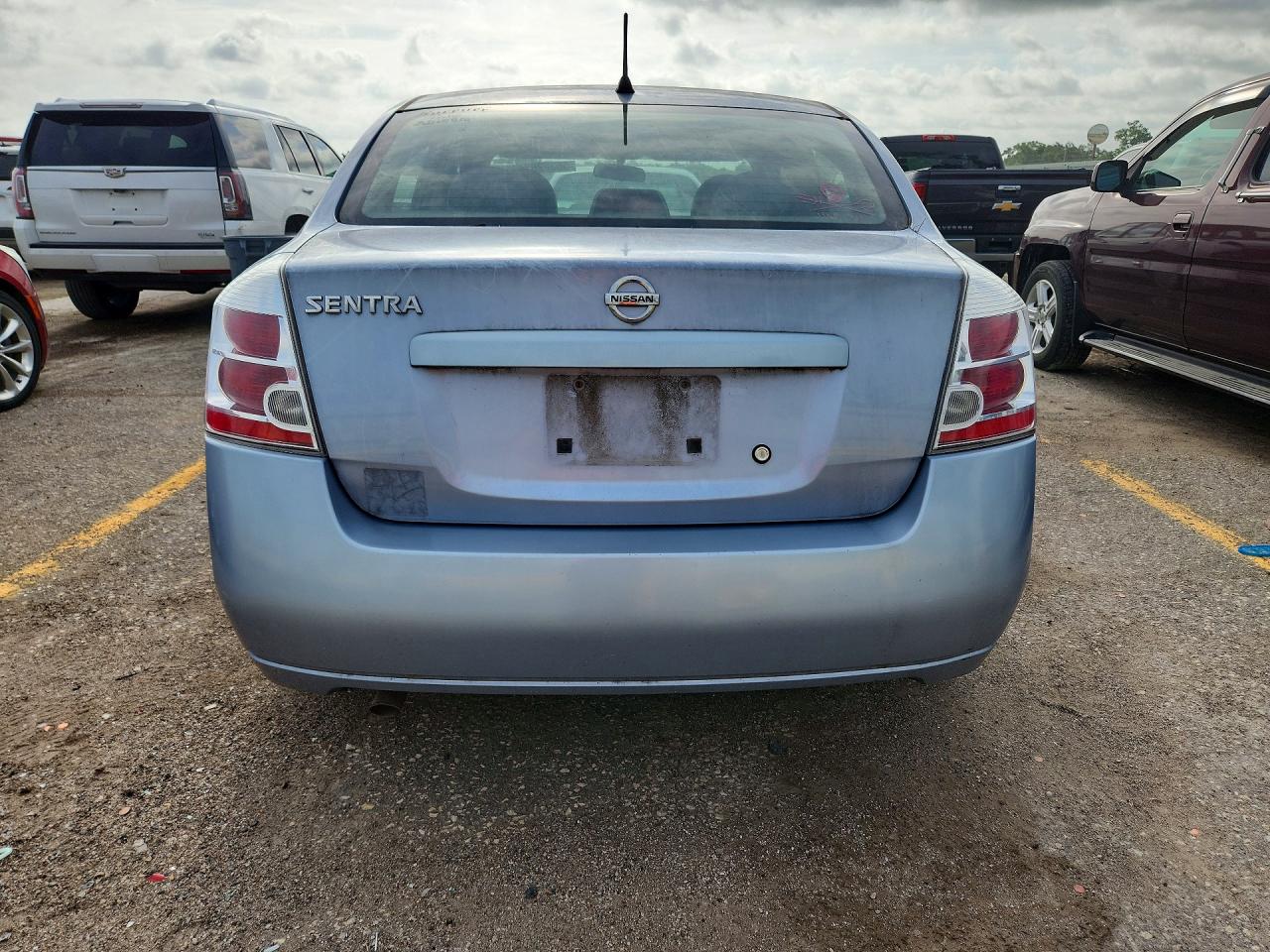 2009 Nissan Sentra Синий vin: 3N1AB61E59L627890