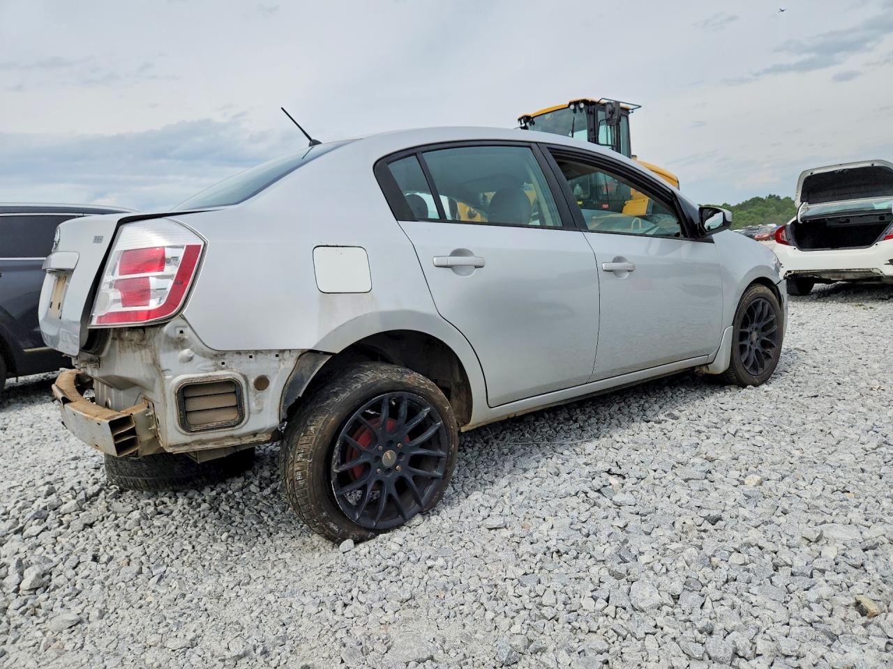 2009 Nissan Sentra 2.0 Silver vin: 3N1AB61E59L637660