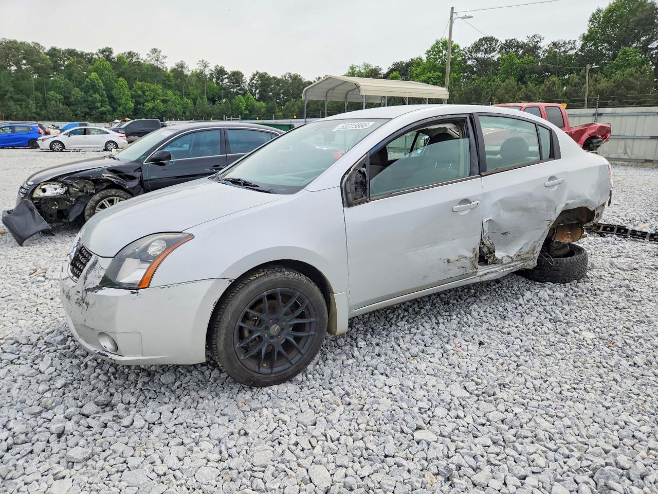 2009 Nissan Sentra 2.0 Silver vin: 3N1AB61E59L637660