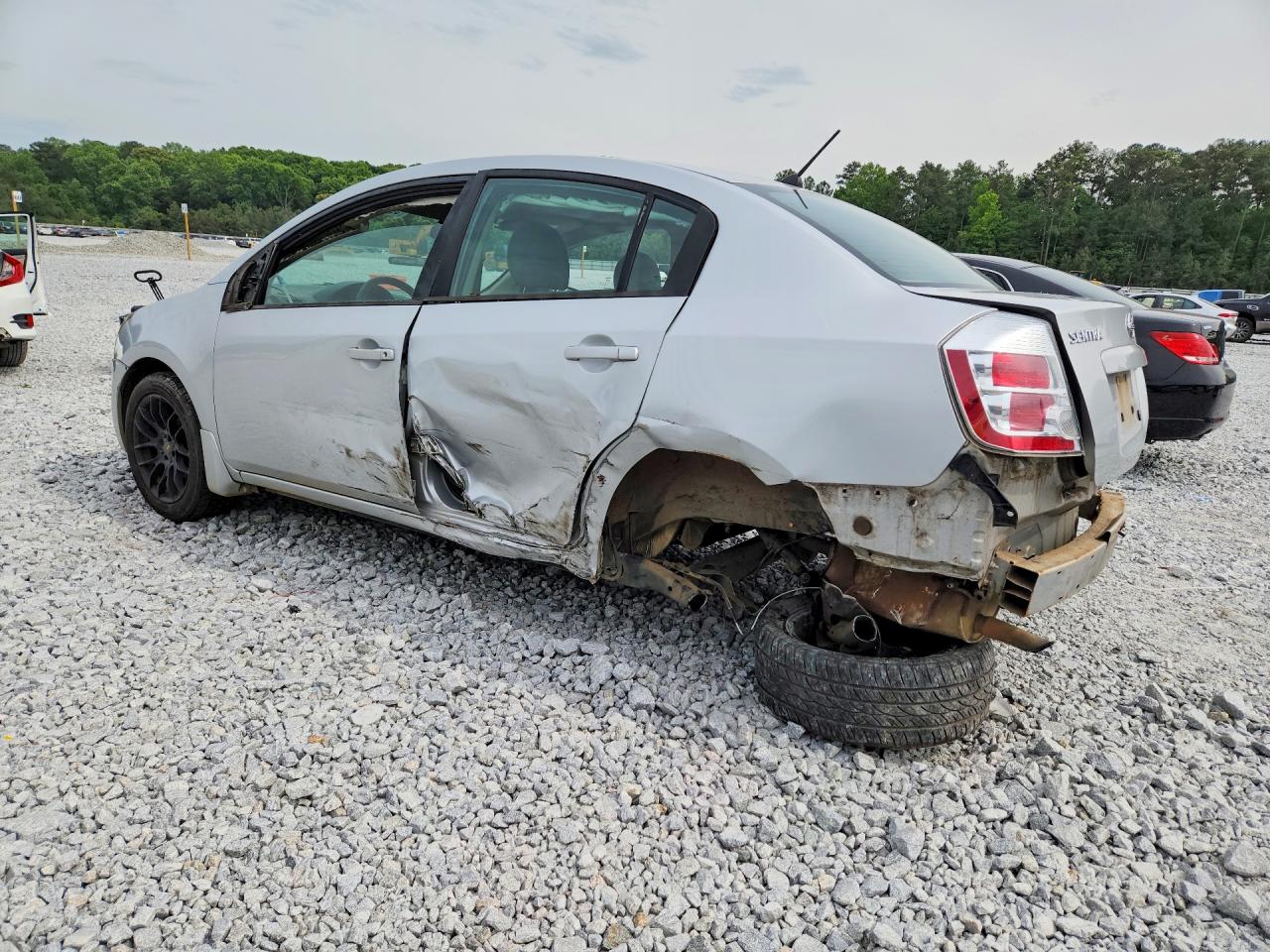 2009 Nissan Sentra 2.0 Silver vin: 3N1AB61E59L637660