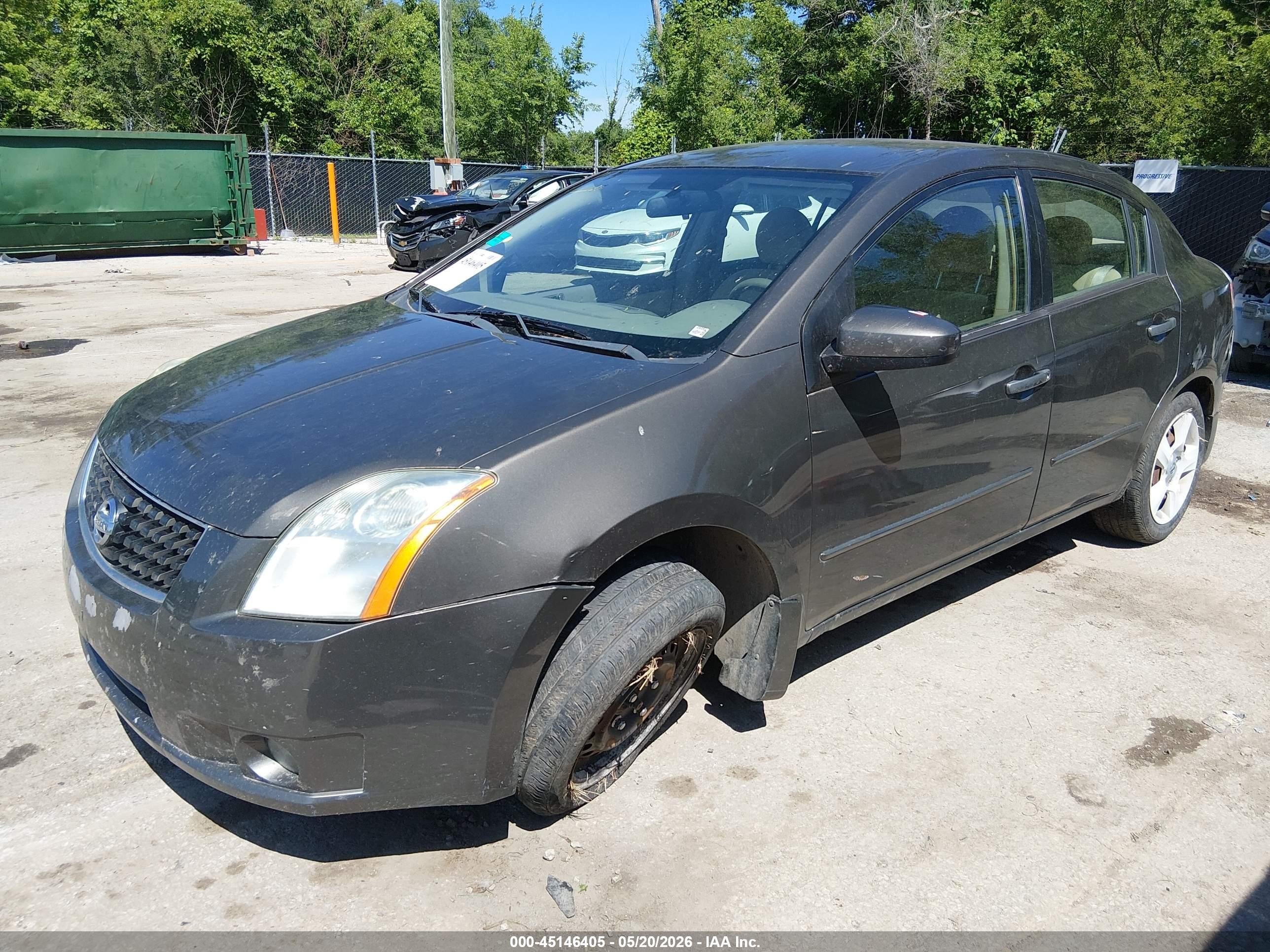 2009 Nissan Sentra 2.0s Champagne vin: 3N1AB61E59L656628