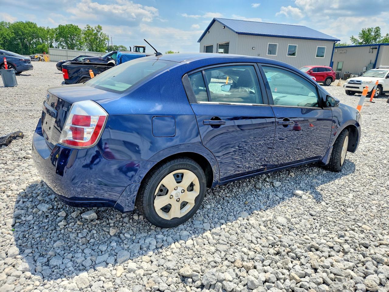 2009 Nissan Sentra 2.0 Синий vin: 3N1AB61E59L660842