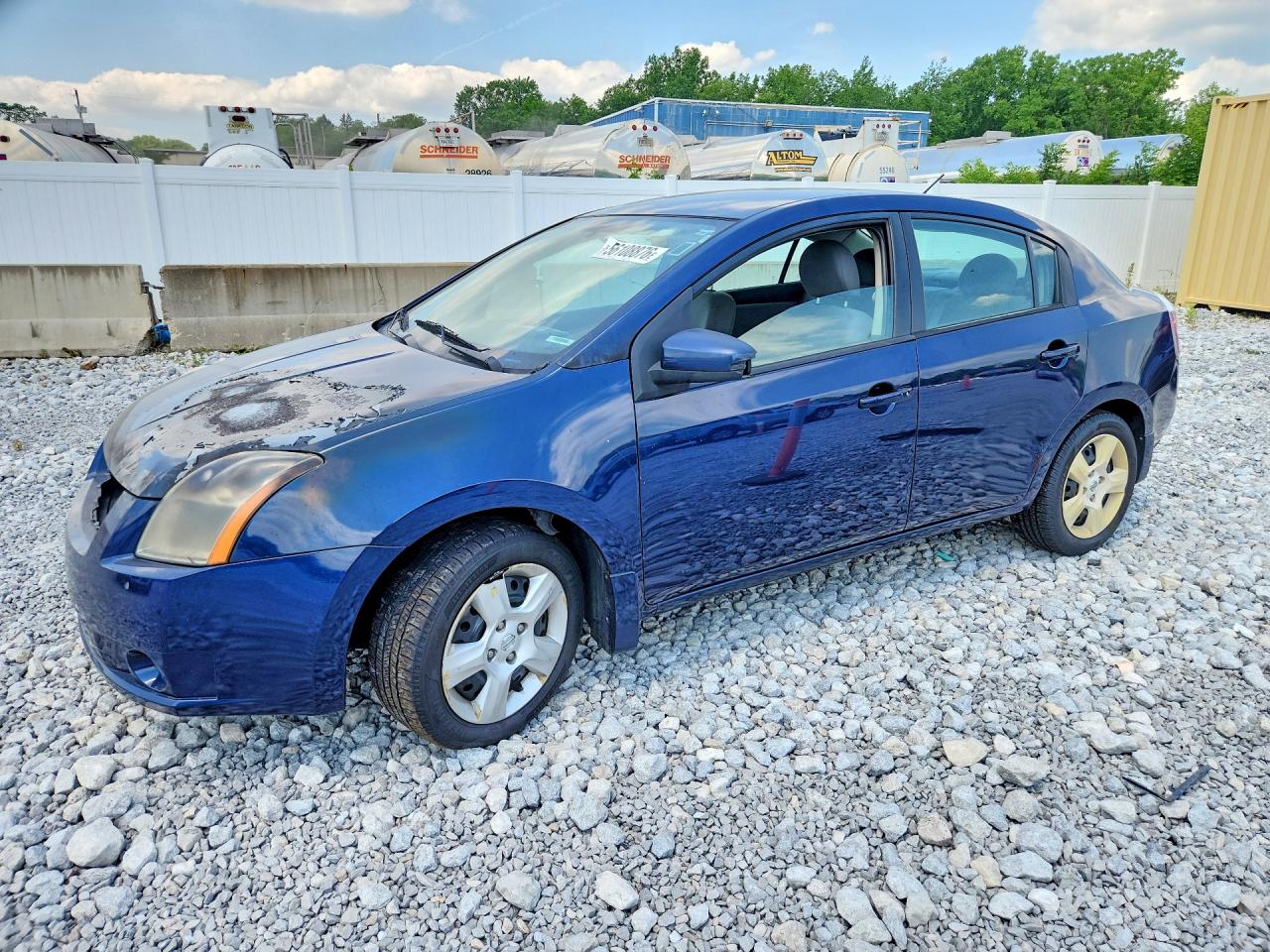 2009 Nissan Sentra 2.0 Blue vin: 3N1AB61E59L660842