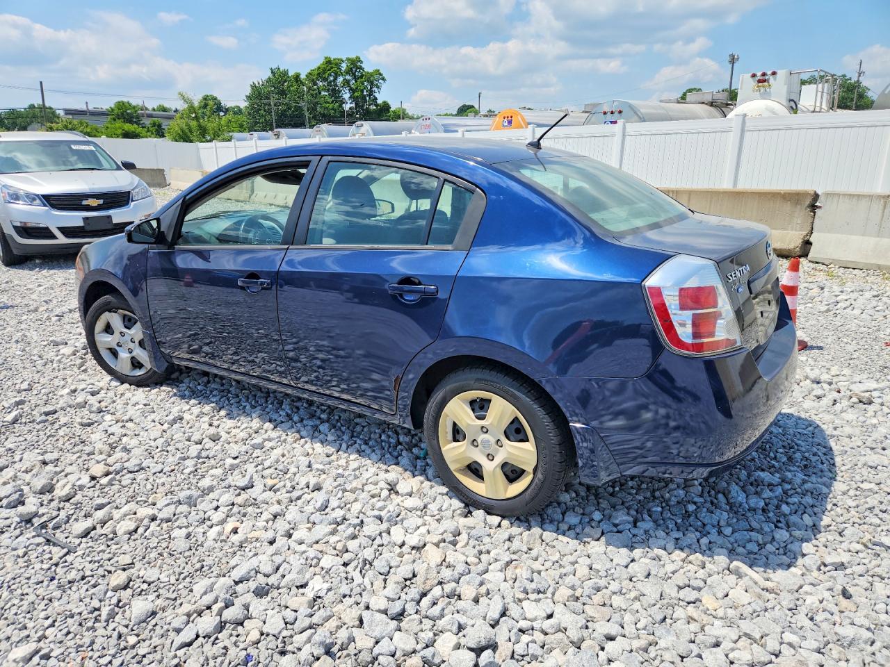 2009 Nissan Sentra 2.0 Синий vin: 3N1AB61E59L660842