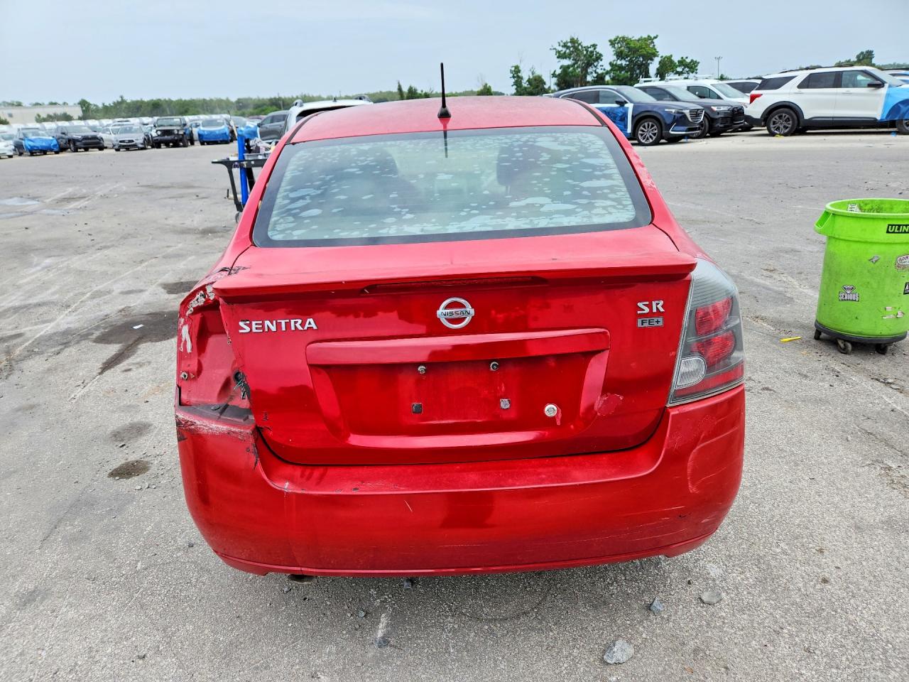 2009 Nissan Sentra 2.0 Red vin: 3N1AB61E59L675292