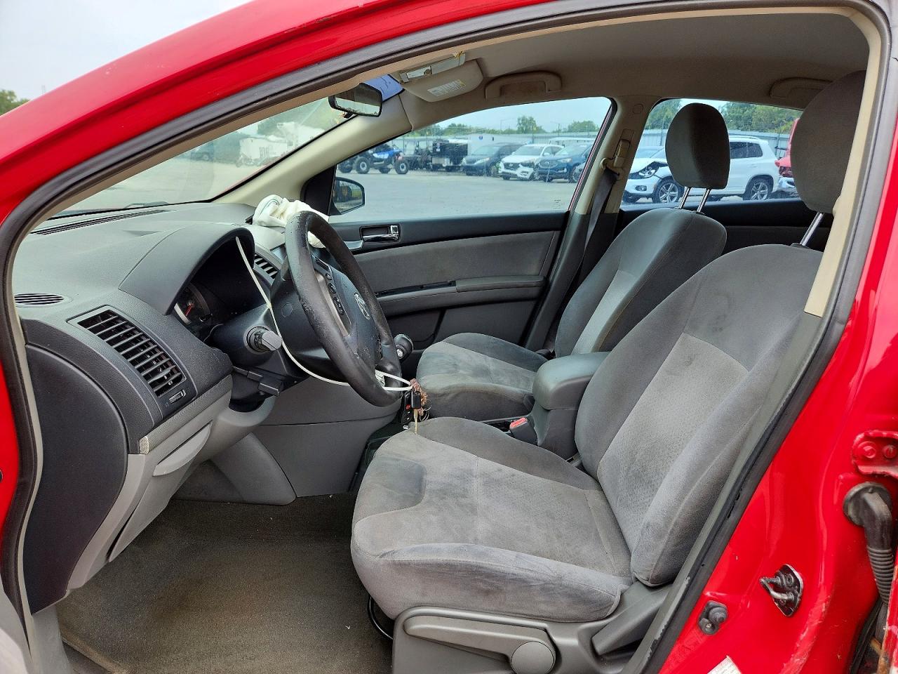 2009 Nissan Sentra 2.0 Red vin: 3N1AB61E59L675292