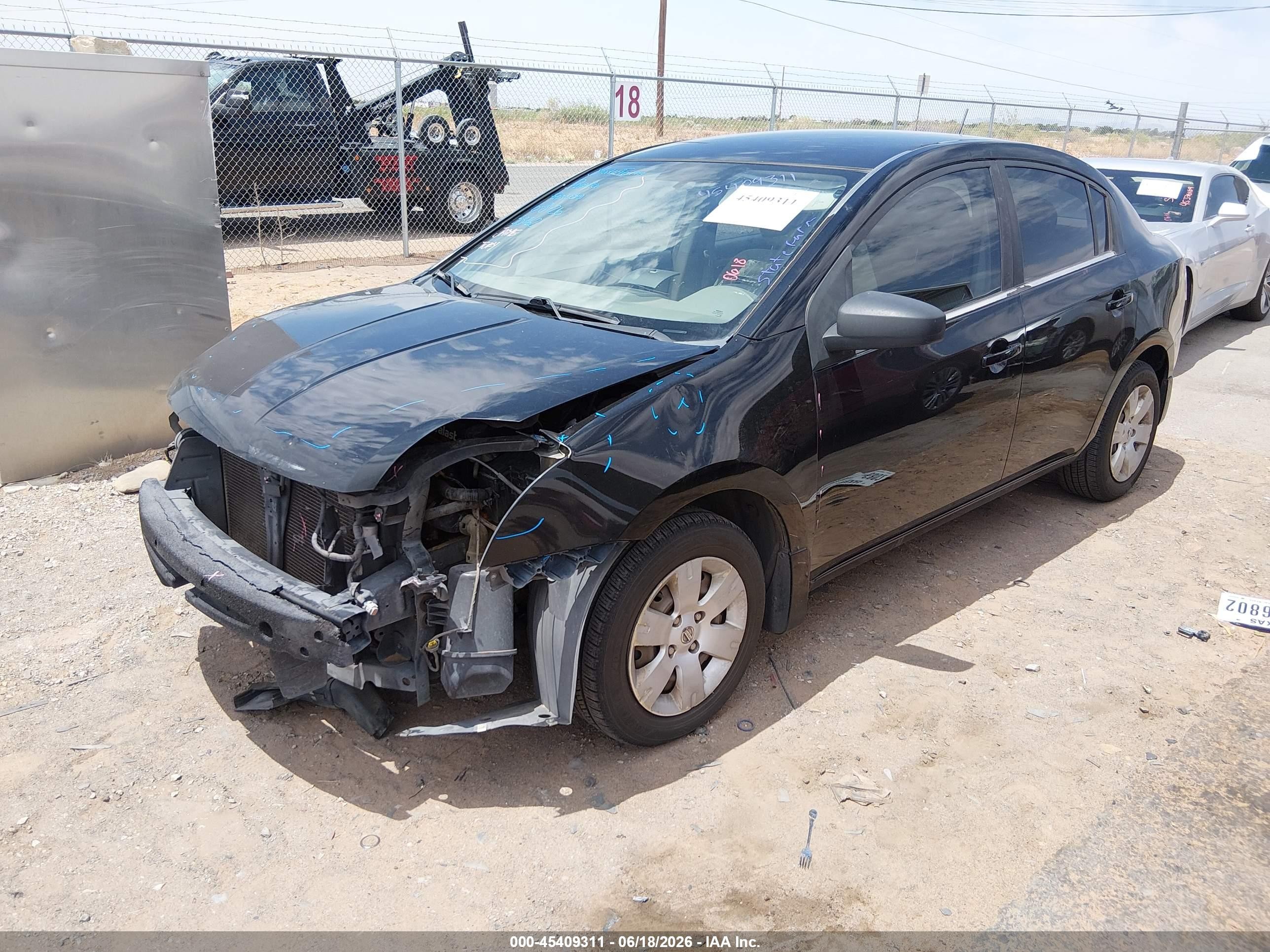 2007 Nissan Sentra 2.0 Black vin: 3N1AB61E67L626549