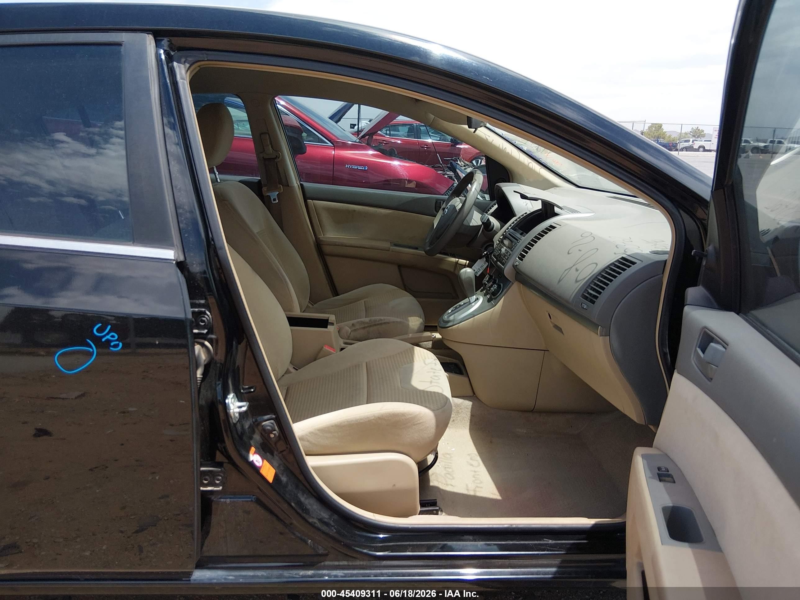 2007 Nissan Sentra 2.0 Black vin: 3N1AB61E67L626549