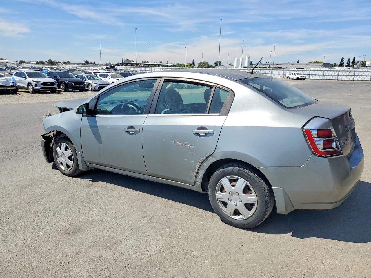 2007 Nissan Sentra 2.0 Gray vin: 3N1AB61E67L637793