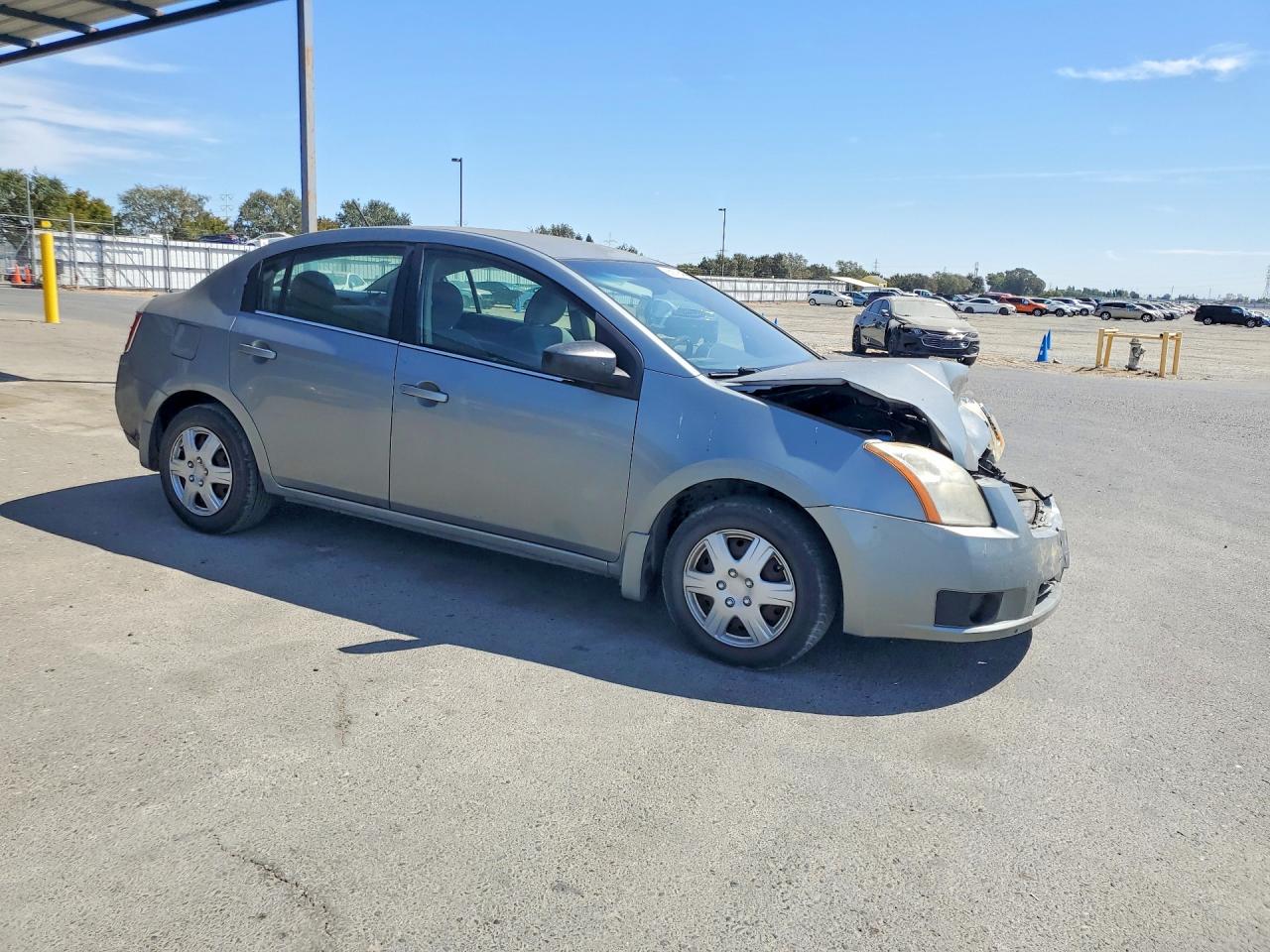 2007 Nissan Sentra 2.0 Gray vin: 3N1AB61E67L637793