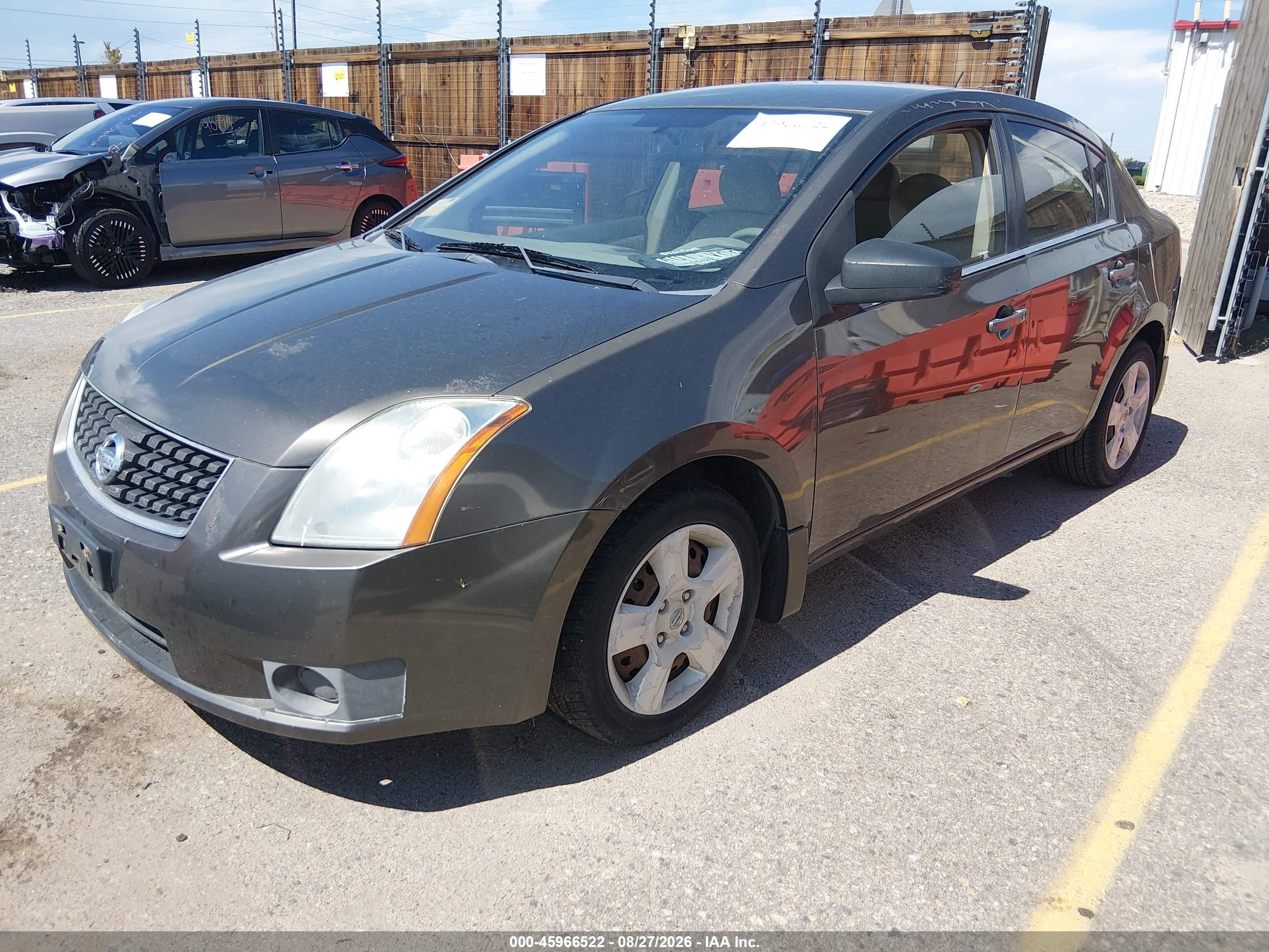 2007 Nissan Sentra 2.0s Tan vin: 3N1AB61E67L640922