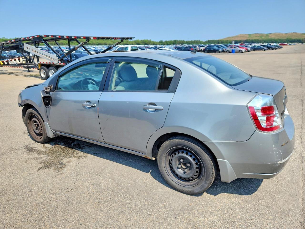 2007 Nissan Sentra 2.0 Silver vin: 3N1AB61E67L665125