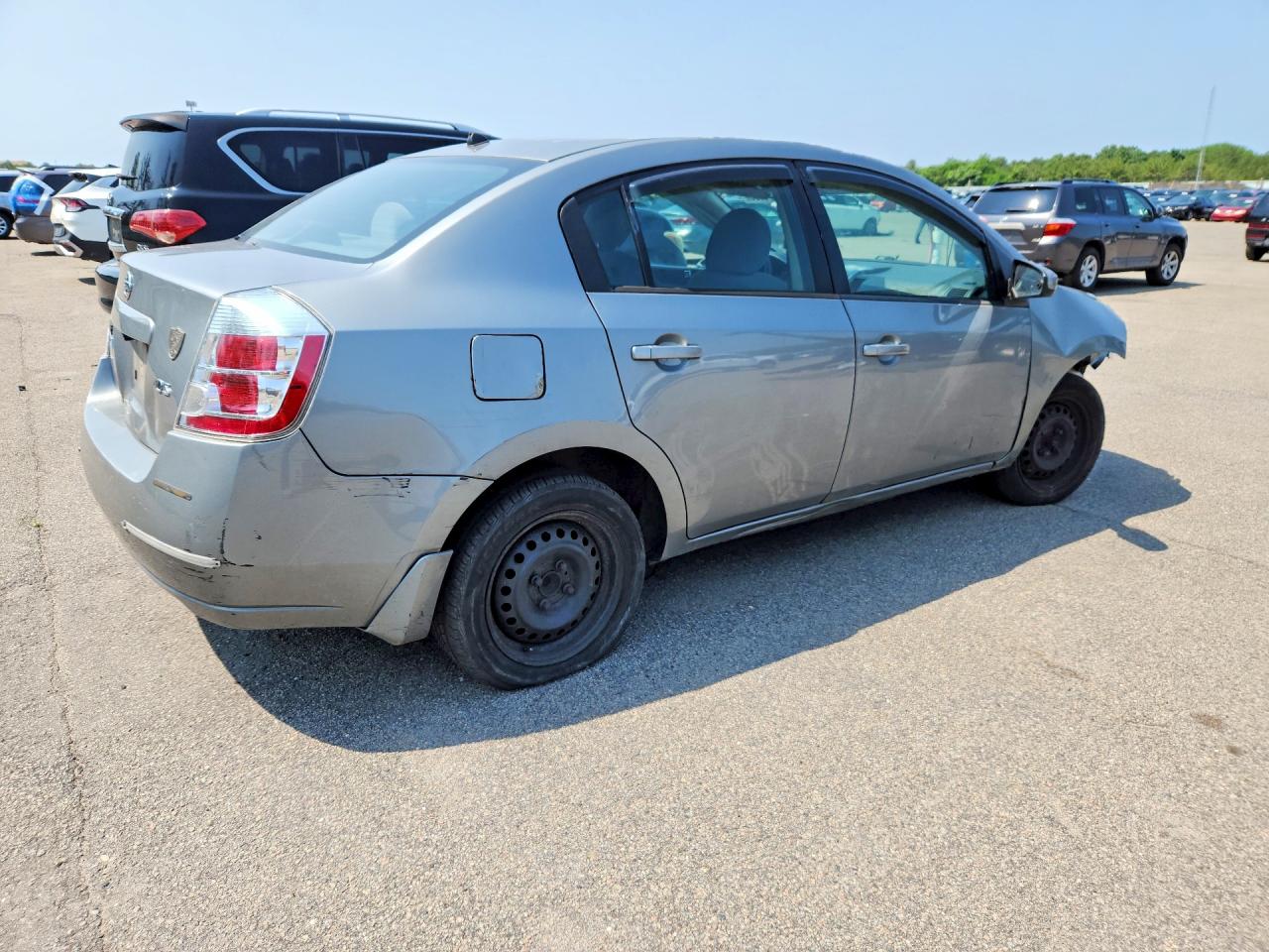 2007 Nissan Sentra 2.0 Silver vin: 3N1AB61E67L665125