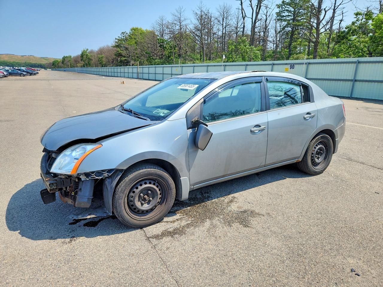 2007 Nissan Sentra 2.0 Silver vin: 3N1AB61E67L665125
