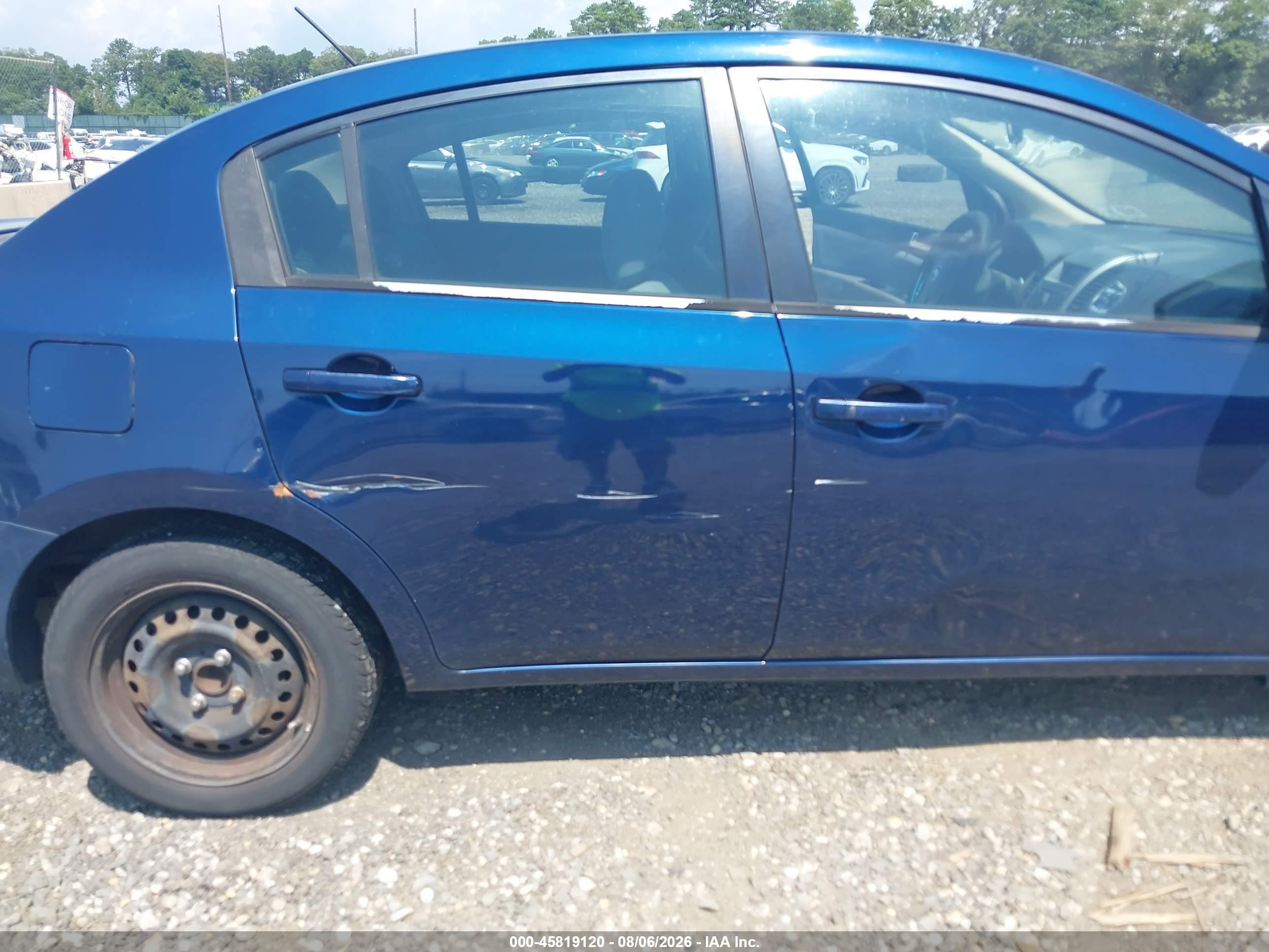 2007 Nissan Sentra 2.0s Blue vin: 3N1AB61E67L670423